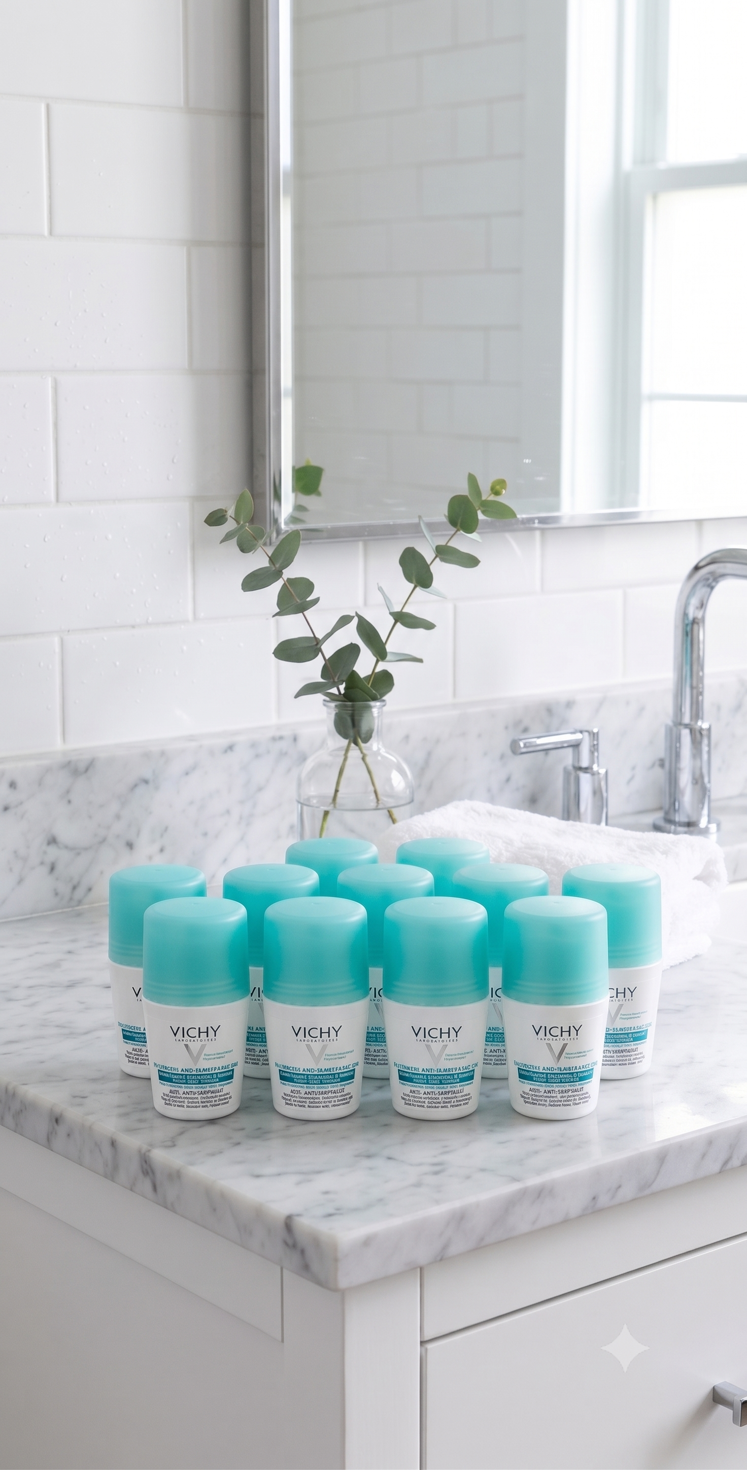 Vichy Anti-Trace 48h antiperspirant 50 ml 10 stykker