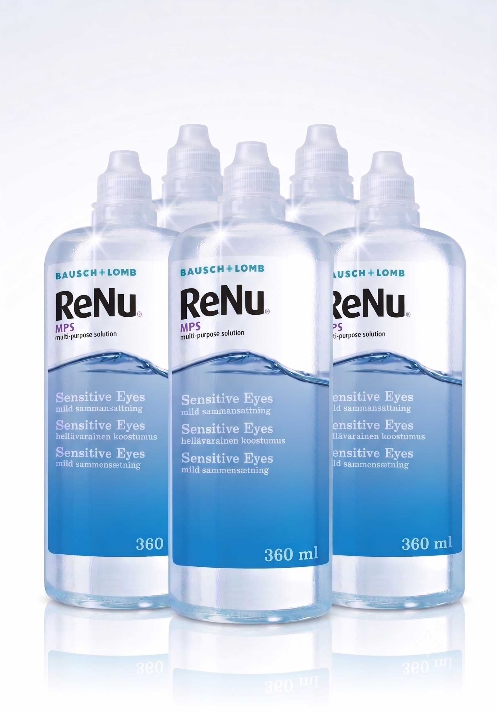 ReNu MPS Linsevæske 360 ml 5 stykker