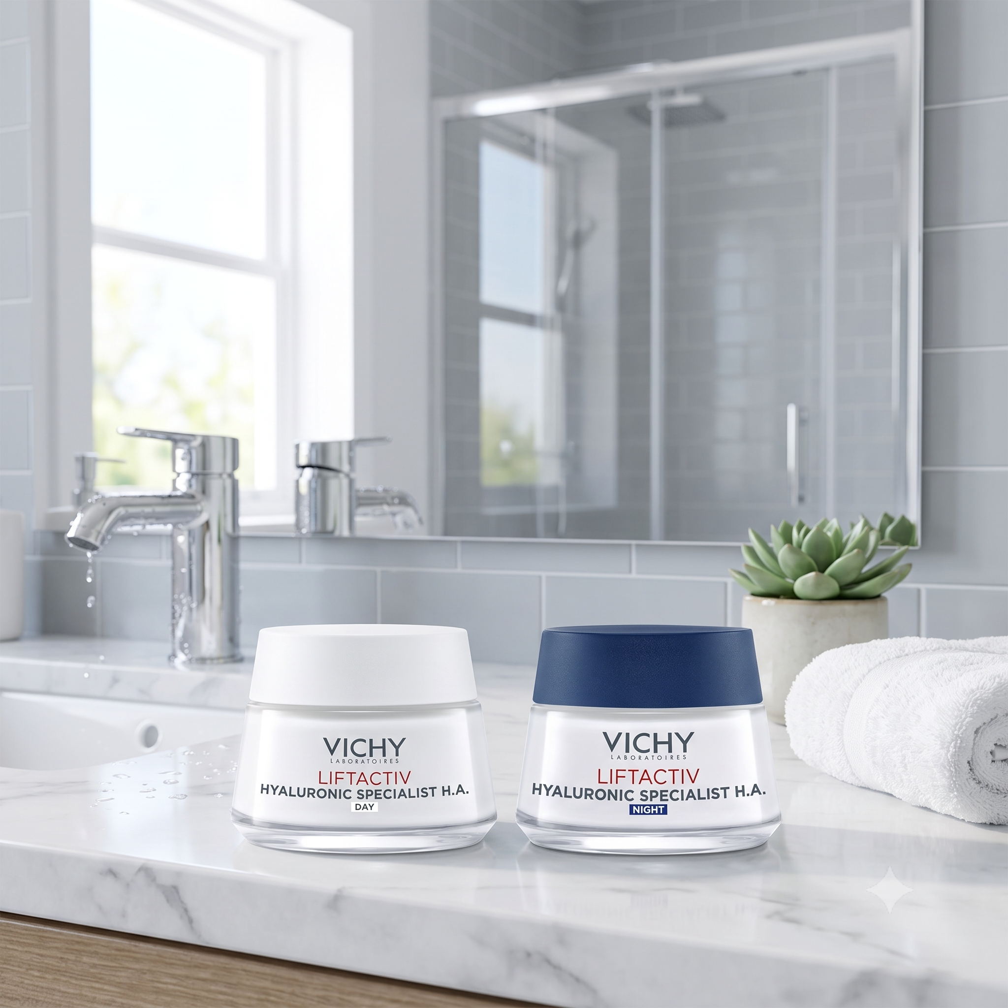 Vichy Liftactiv Derm Source Nattkrem 50ml og dagkrem