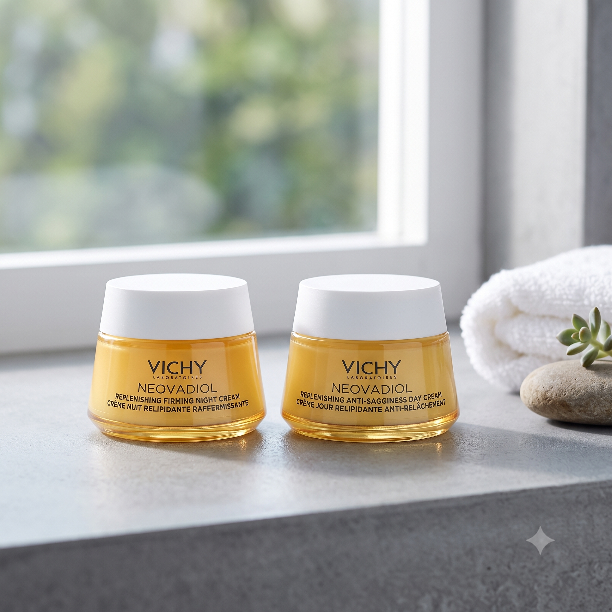 Vichy Neovadiol Replenishing Anti-Sagginess Day Cream 50 ml 2 stykker