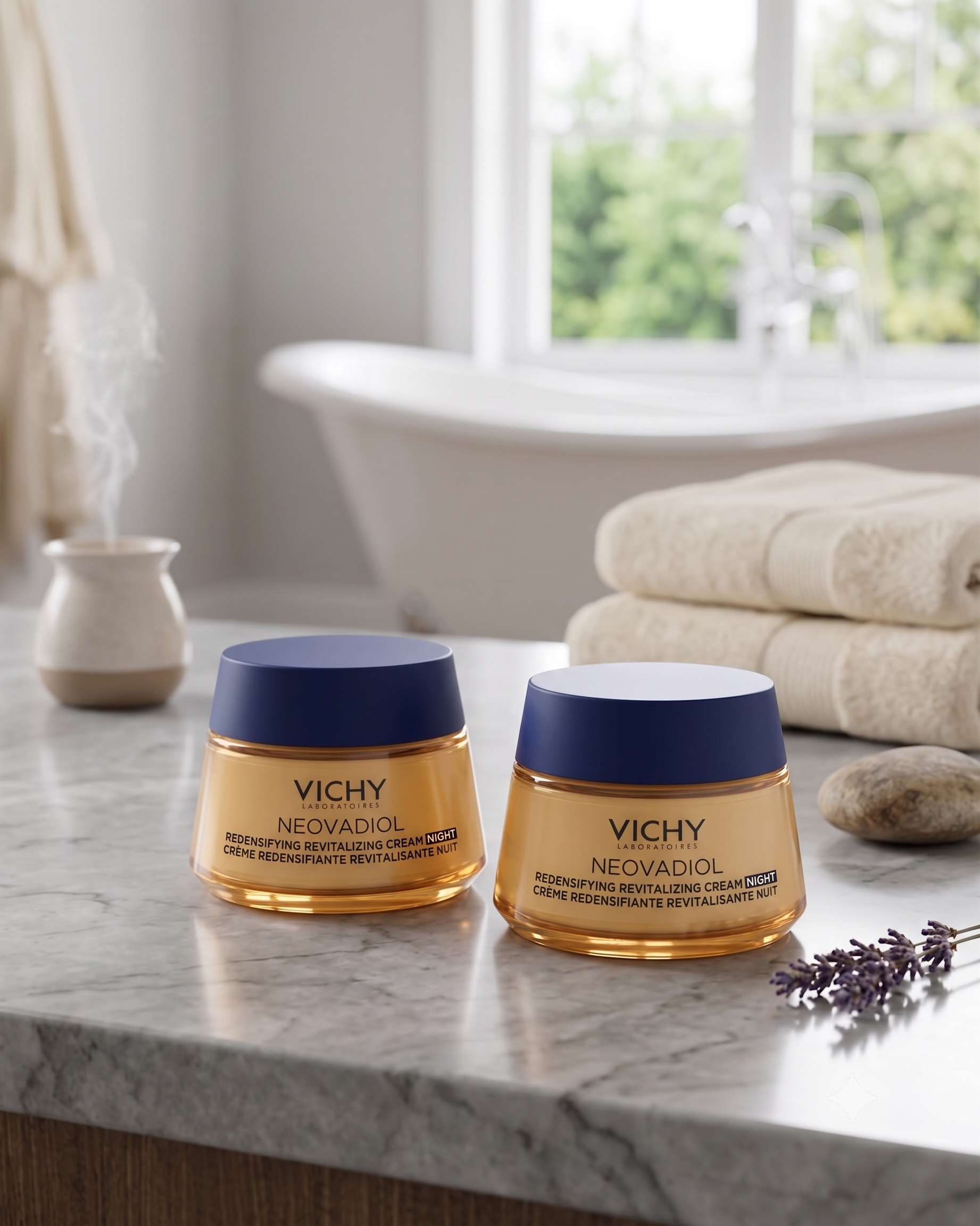 Vichy Neovadiol Redensifying Revitalizing Night Cream 50 ml 2 stykker
