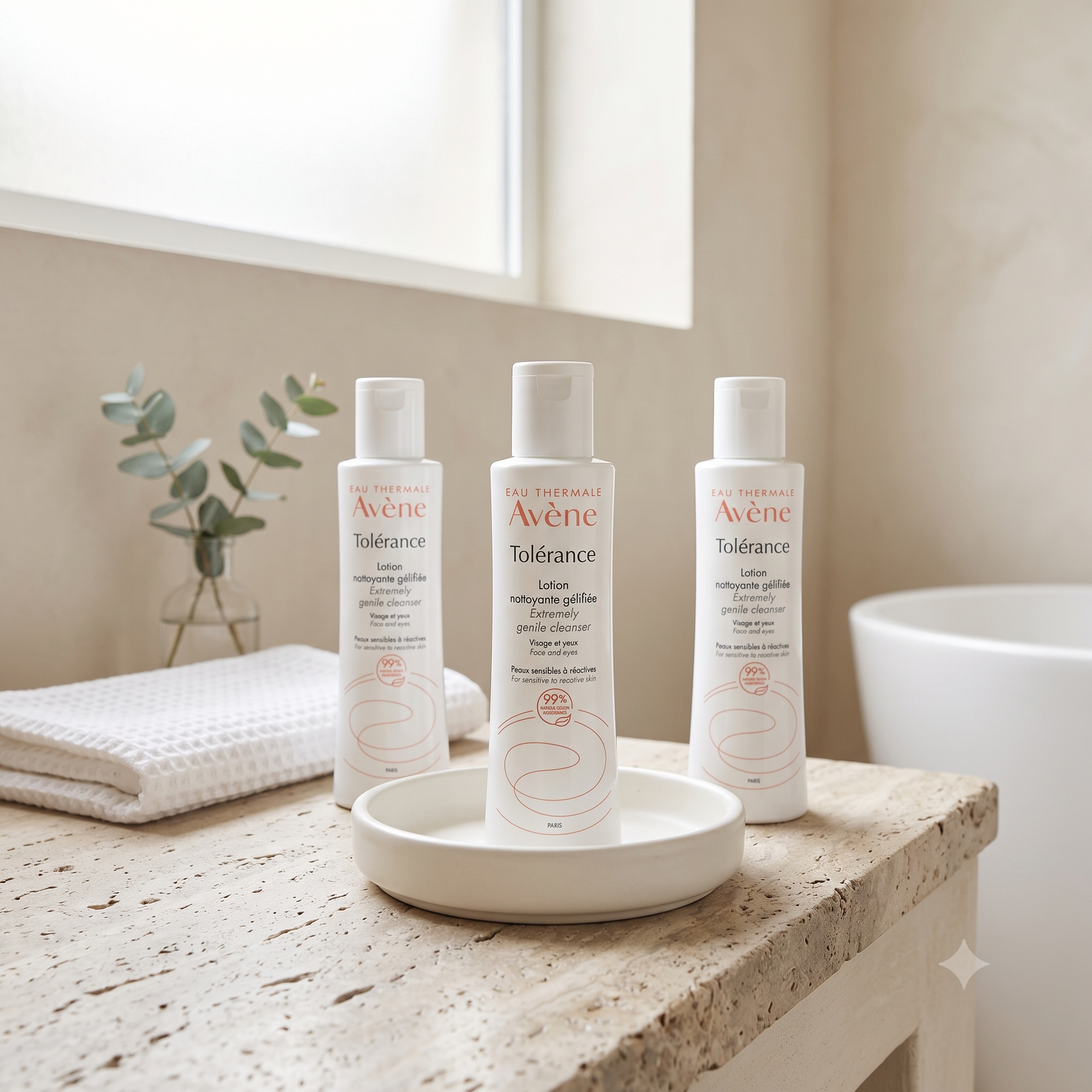 Avène Tolerance Renselotion 200 ml 3 stykker