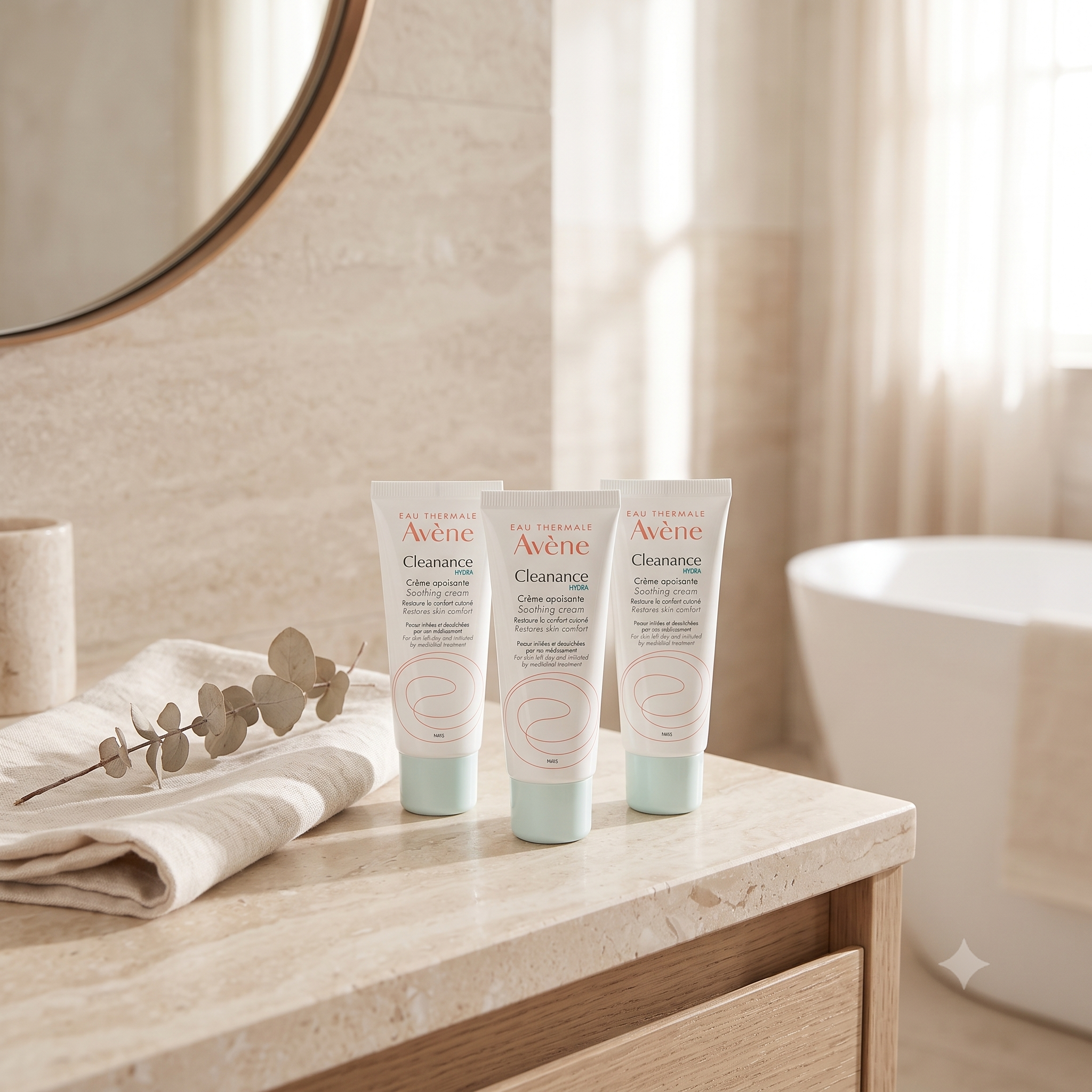 Avène Cleanance Hydra 40 ml 3 stykker