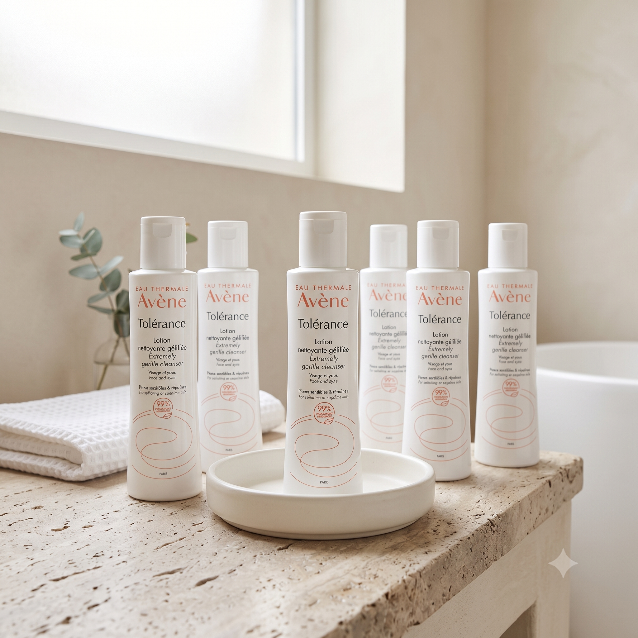 Avène Tolerance Renselotion 200 ml 6 stykker