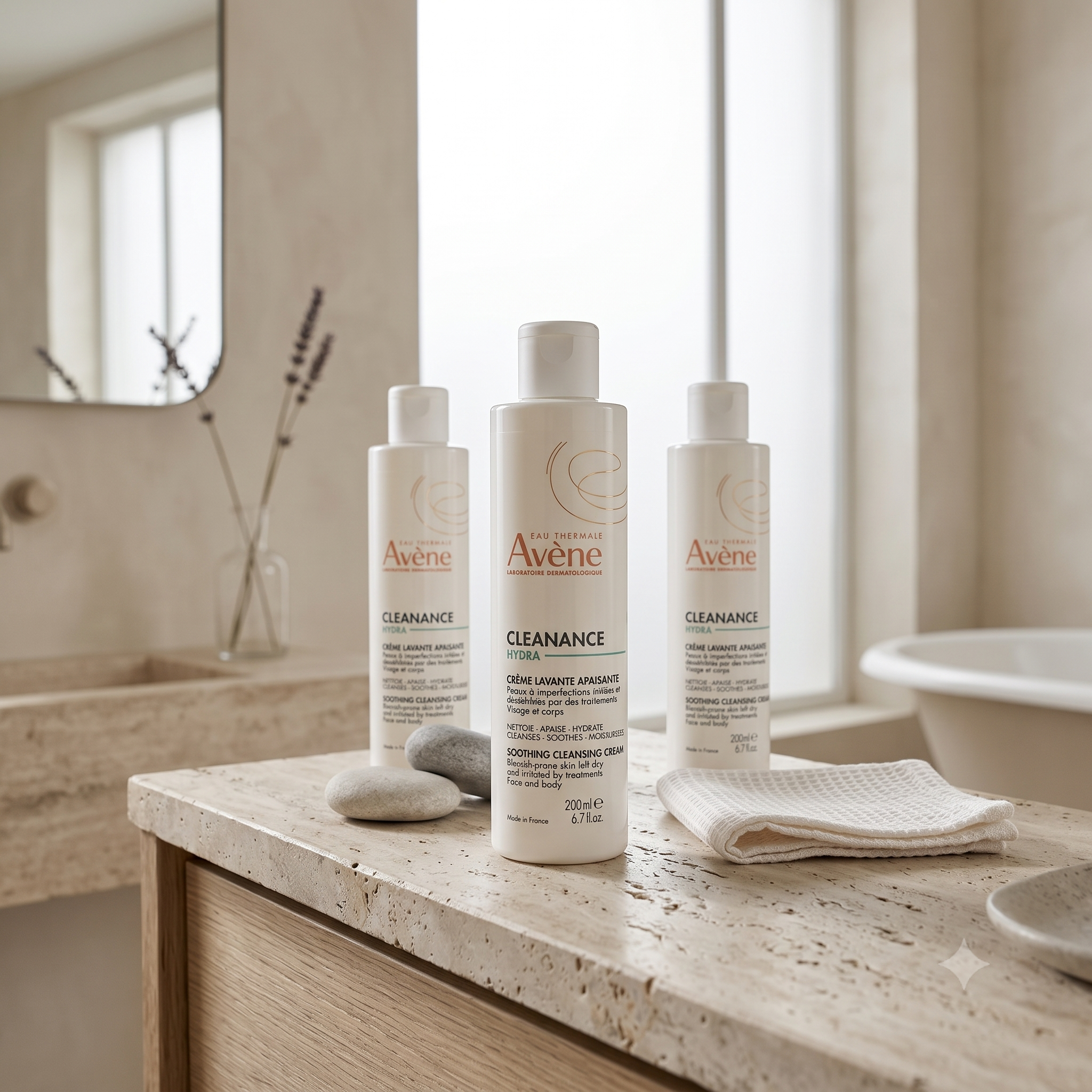 Avène Cleanance Hydra Cleanser 200 ml 3 stykker