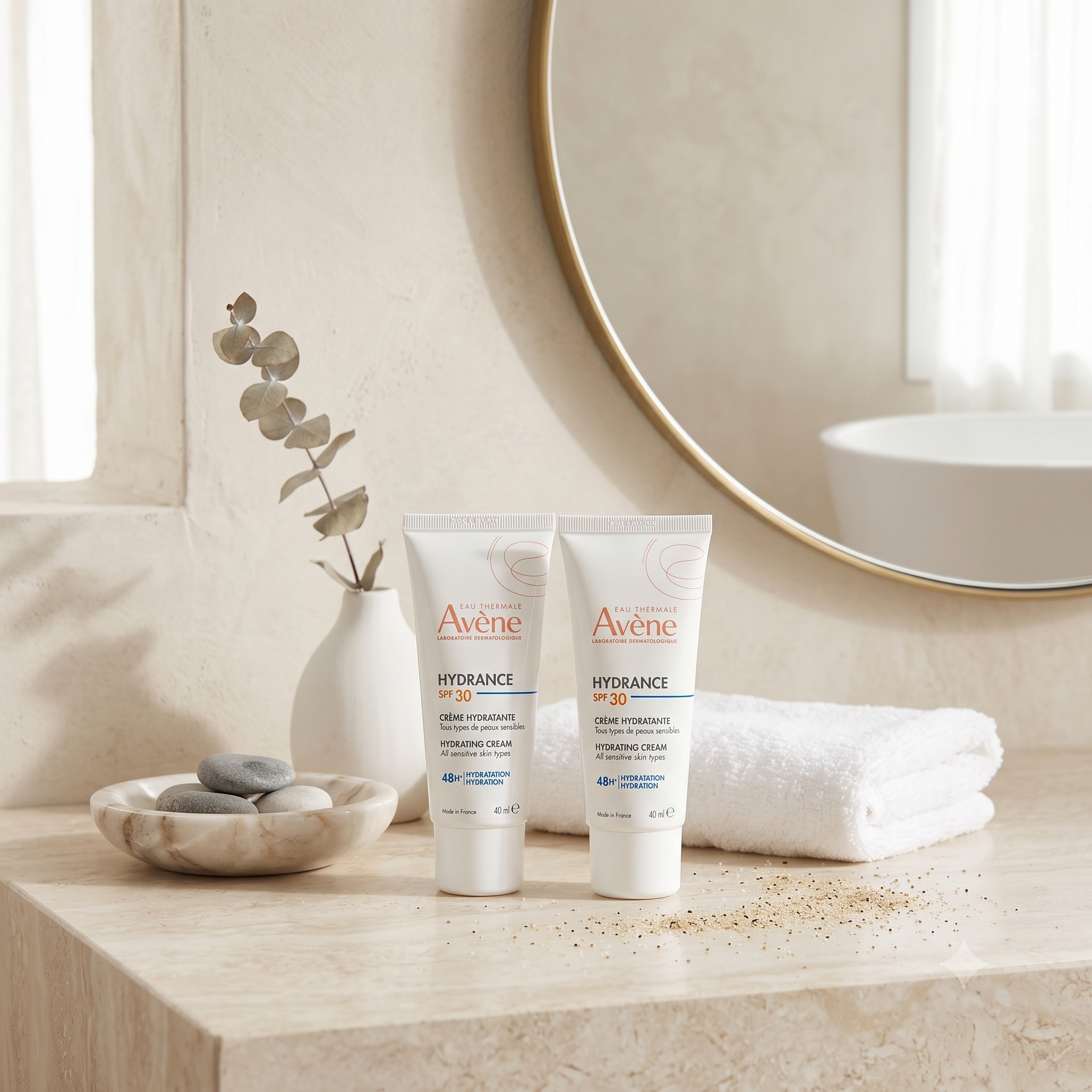 Avène Hydrance SPF30 40 ml 2 stykker