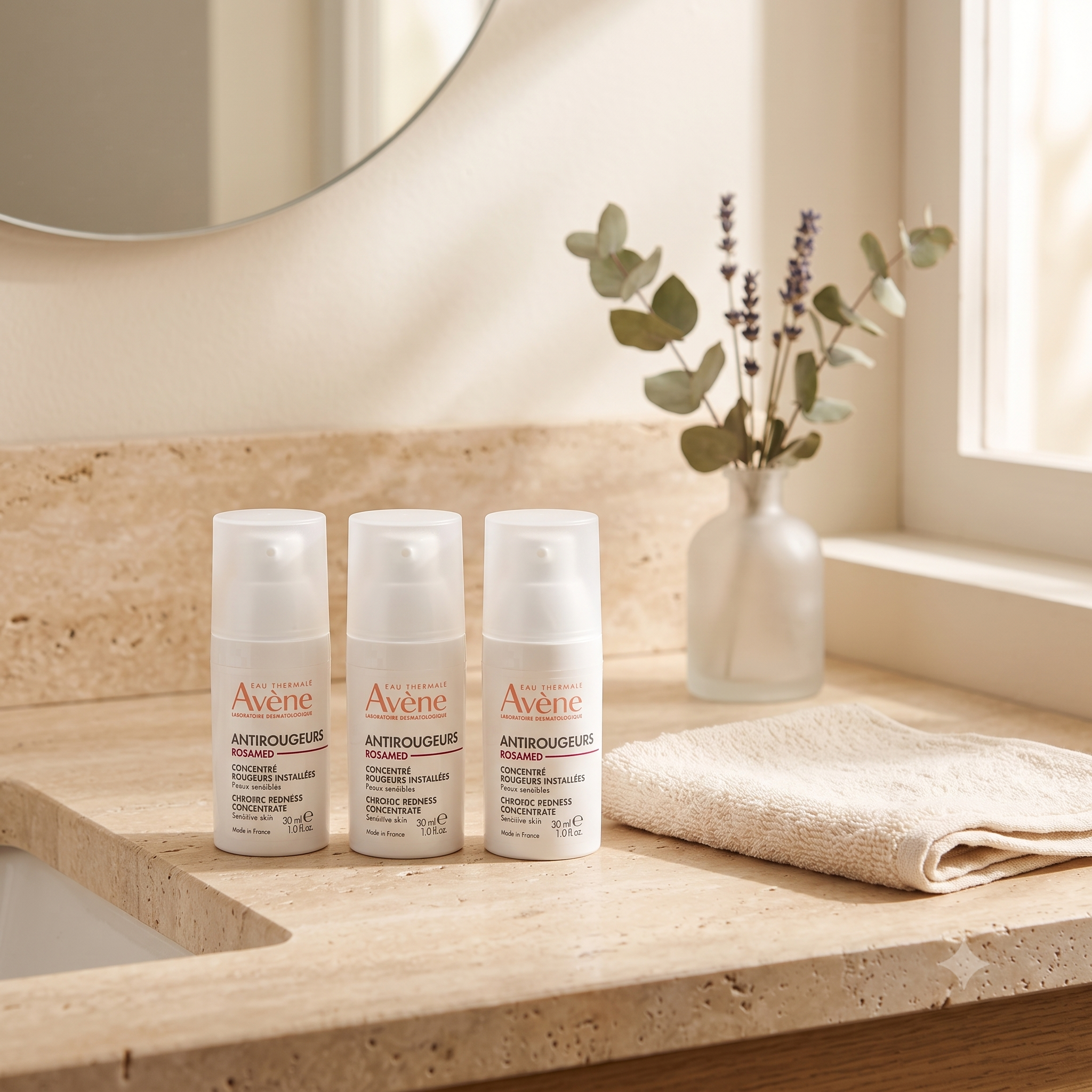Avène Rosamed Concentrate 30 ml 3 stykker