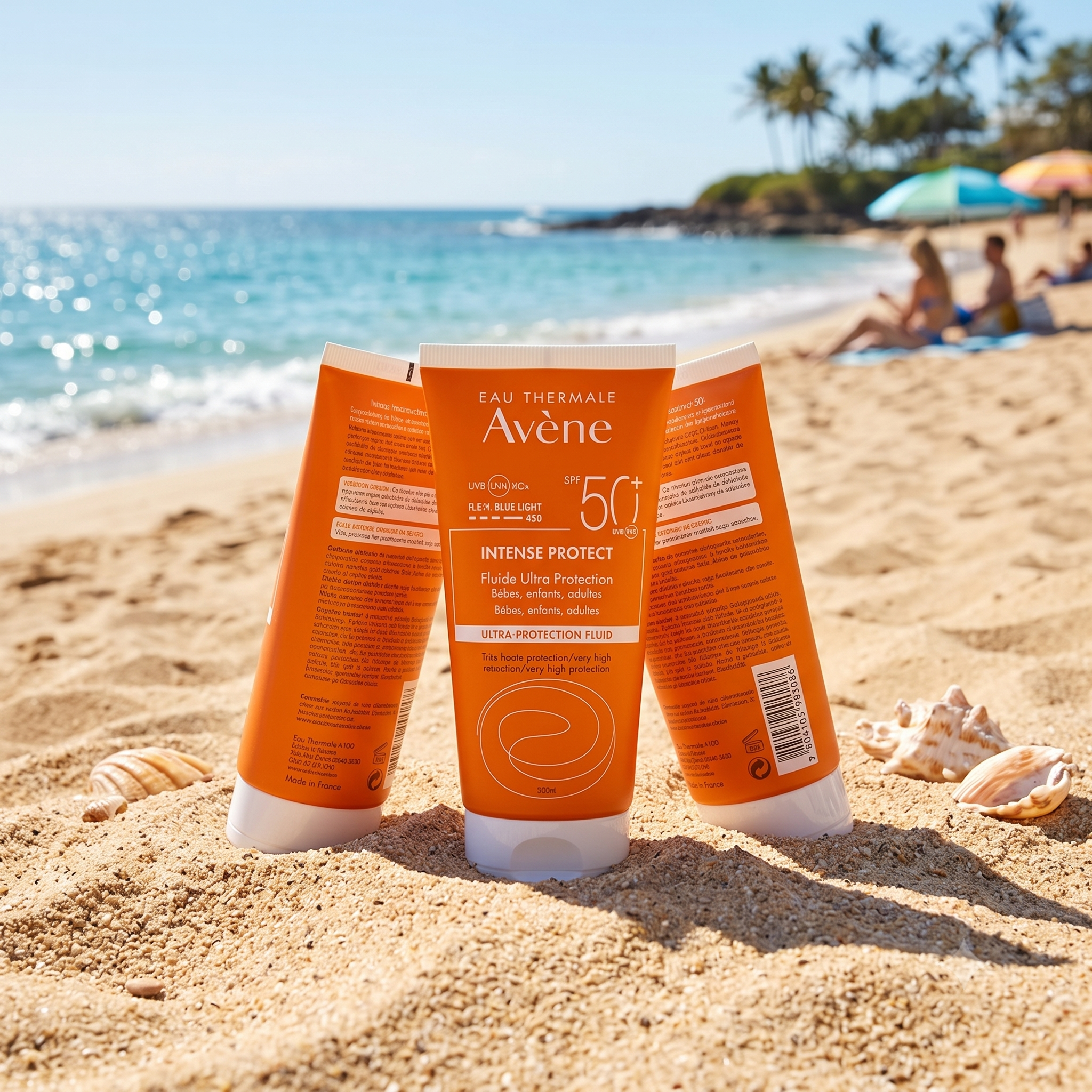 Avène Sun Intense Protect solkrem SPF 50+ 150 ml 3 stykker