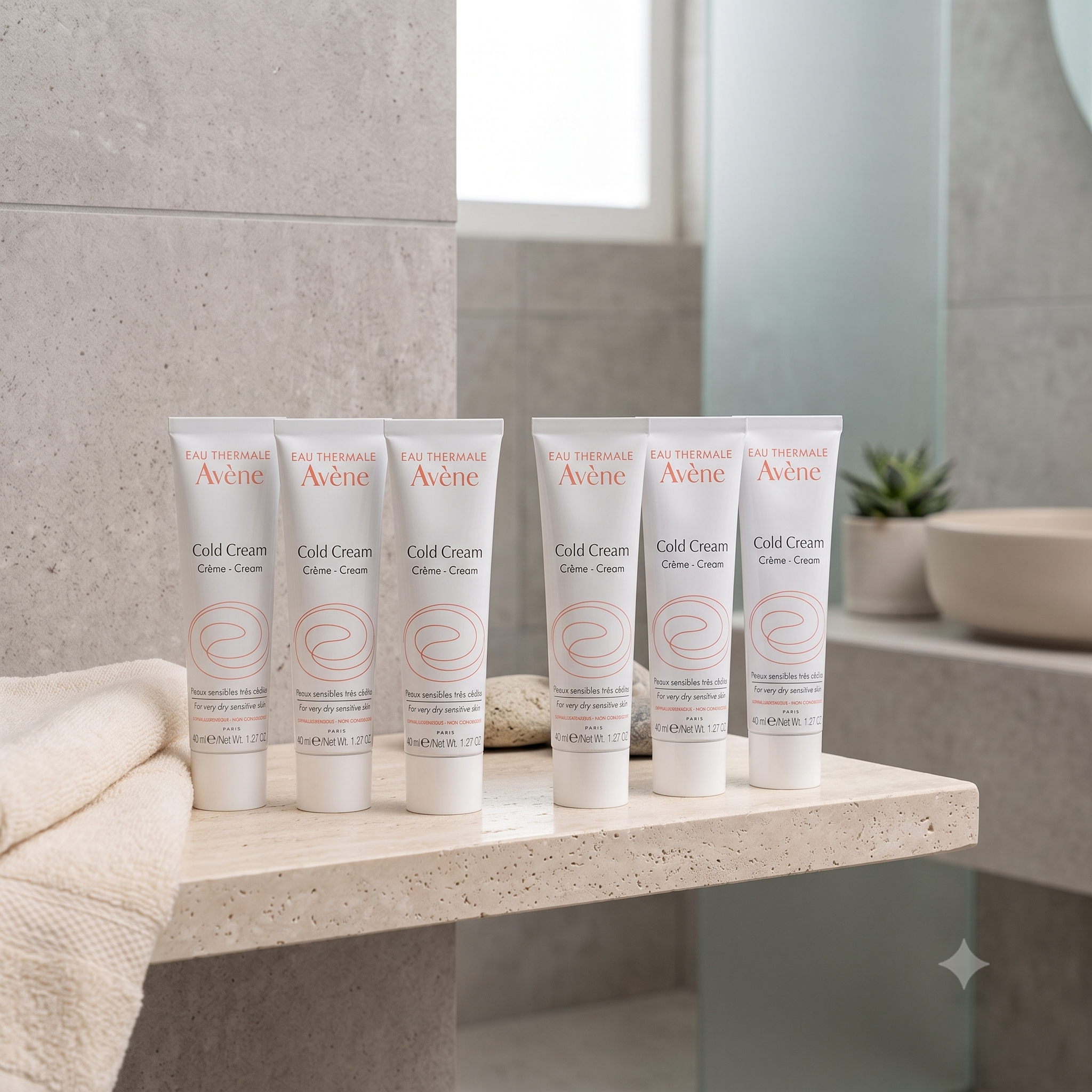Avène Cold Cream 40 ml 6 stykker