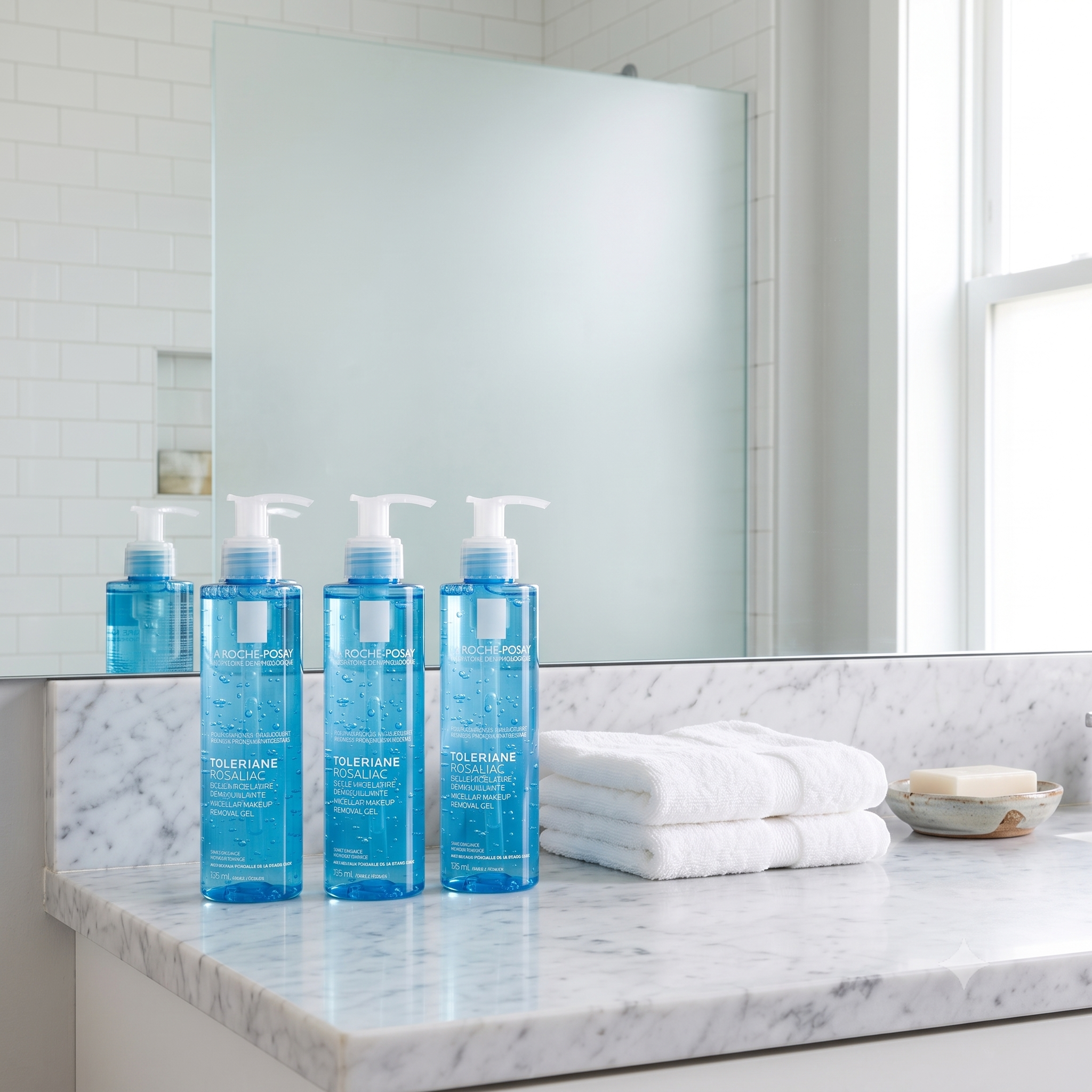 La Roche-Posay Rosaliac 3 in 1 195 ml 3 stykker