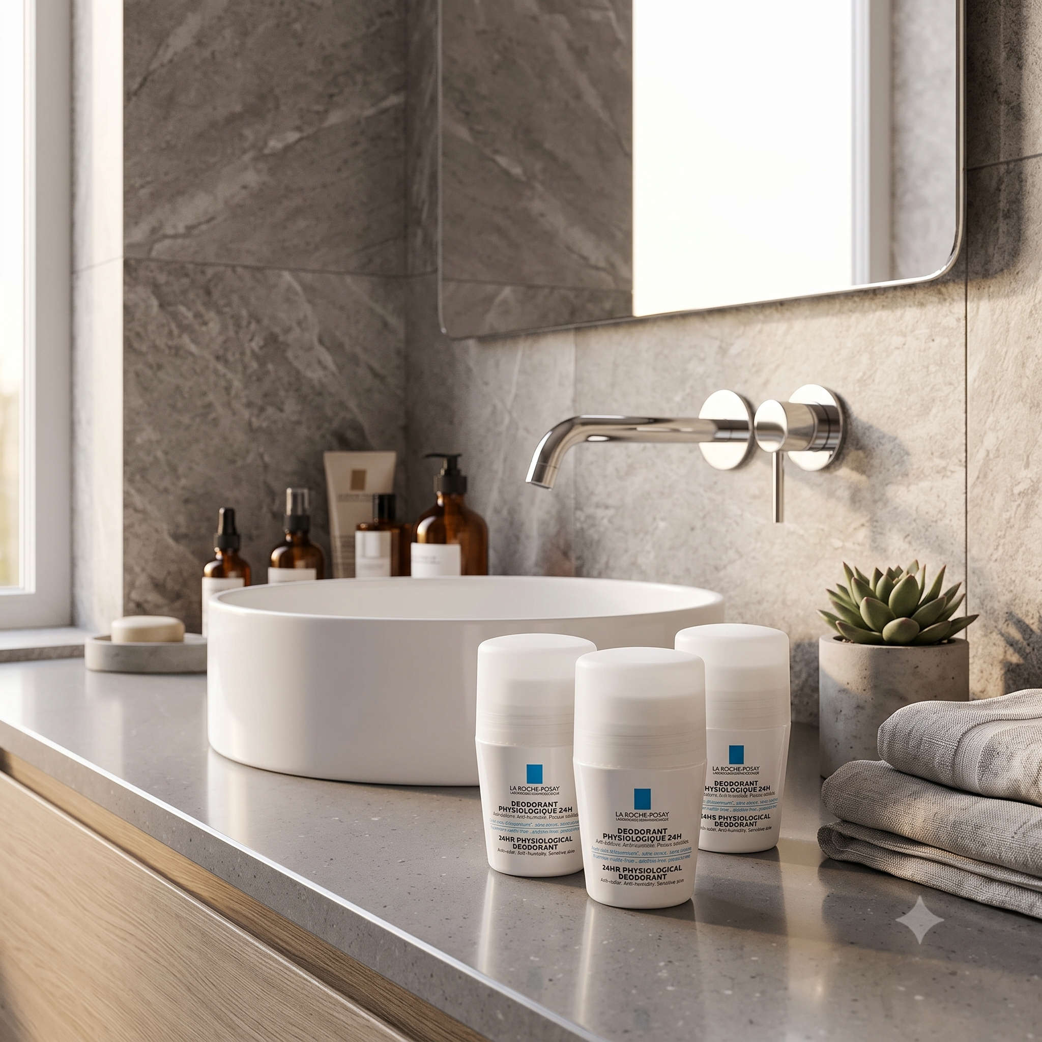 La Roche-Posay Cleansing Deodorant 50 ml 3 stykker