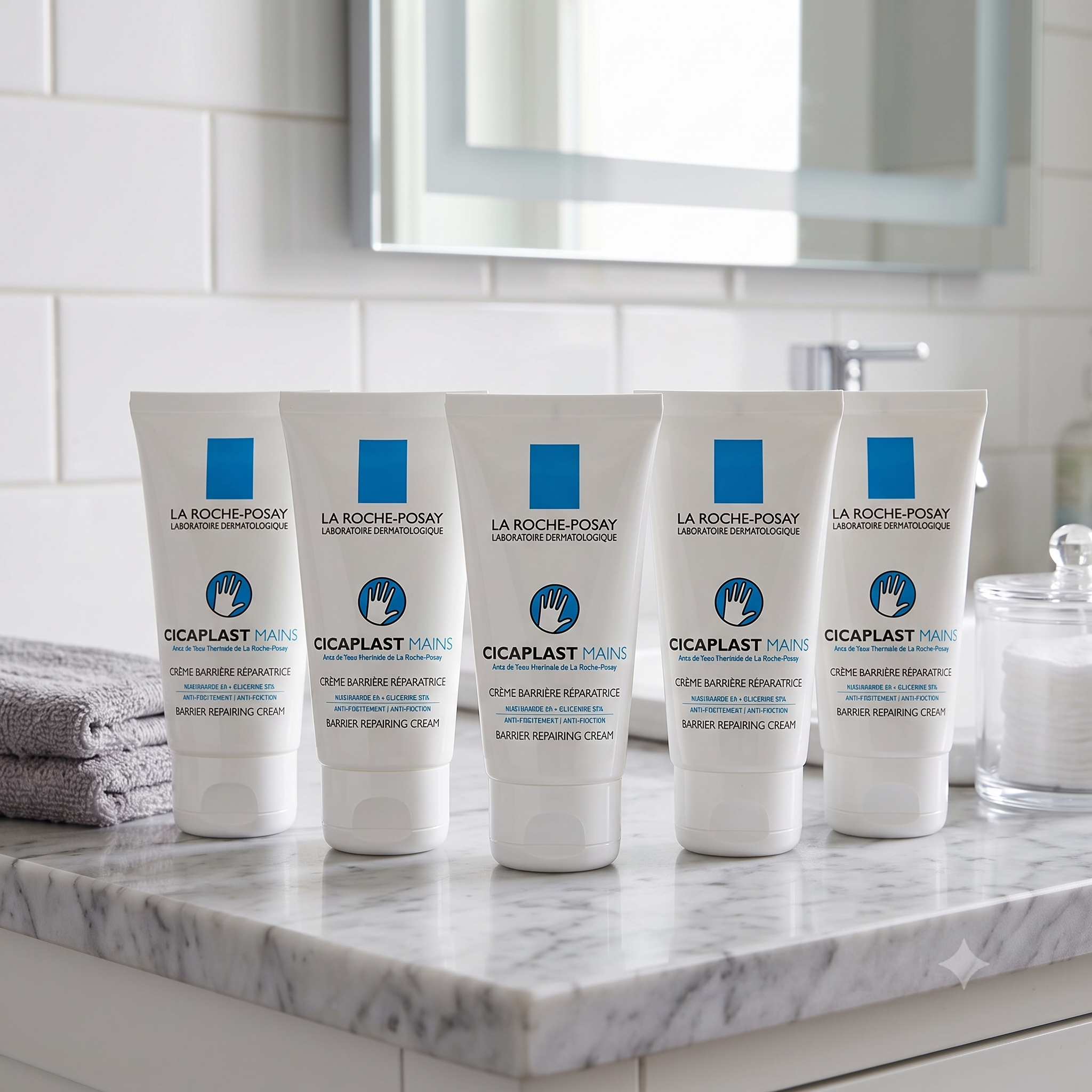 La Roche-Posay Cicaplast Håndkrem 50 ml 5 stykker