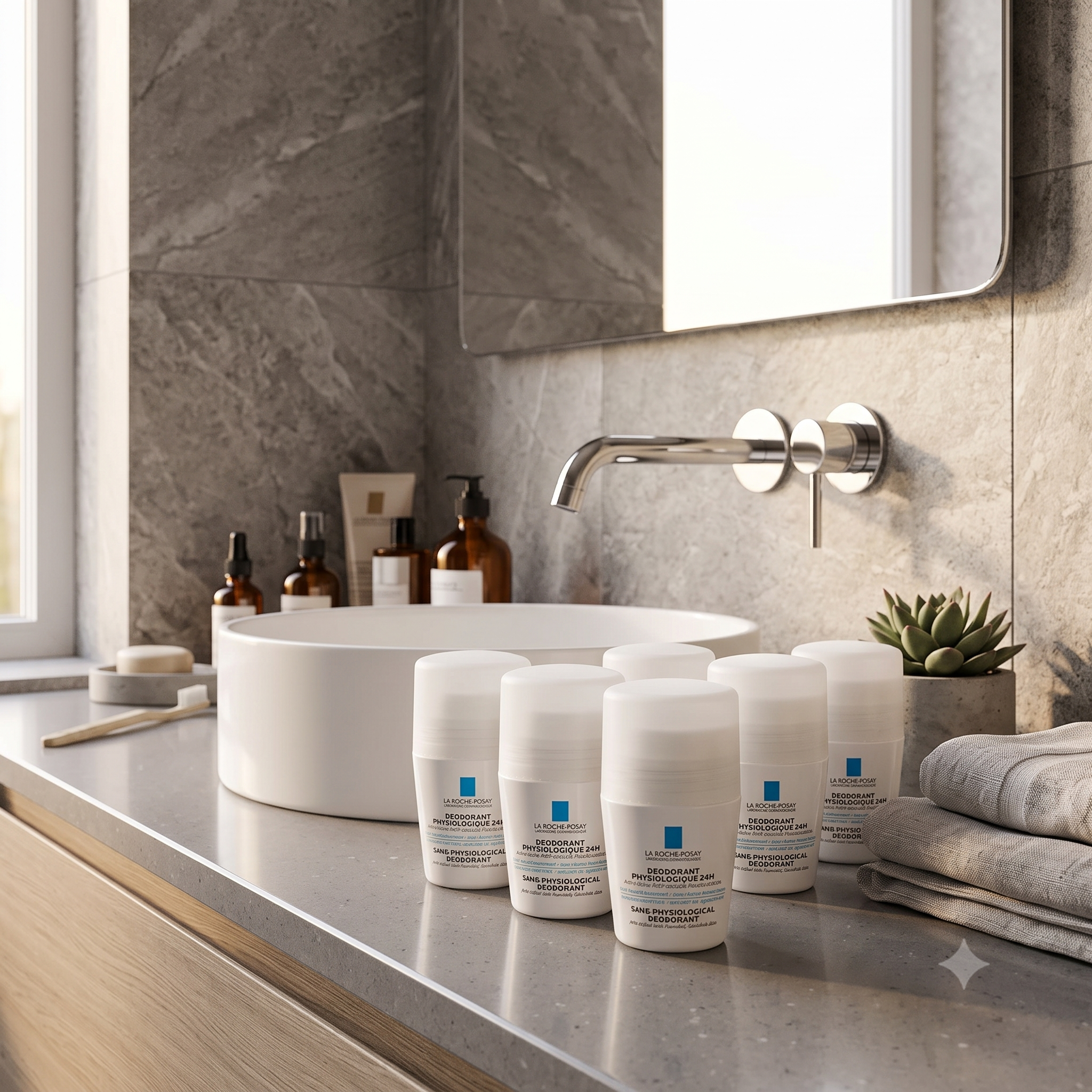 La Roche-Posay Cleansing Deodorant 50 ml 6 stykker