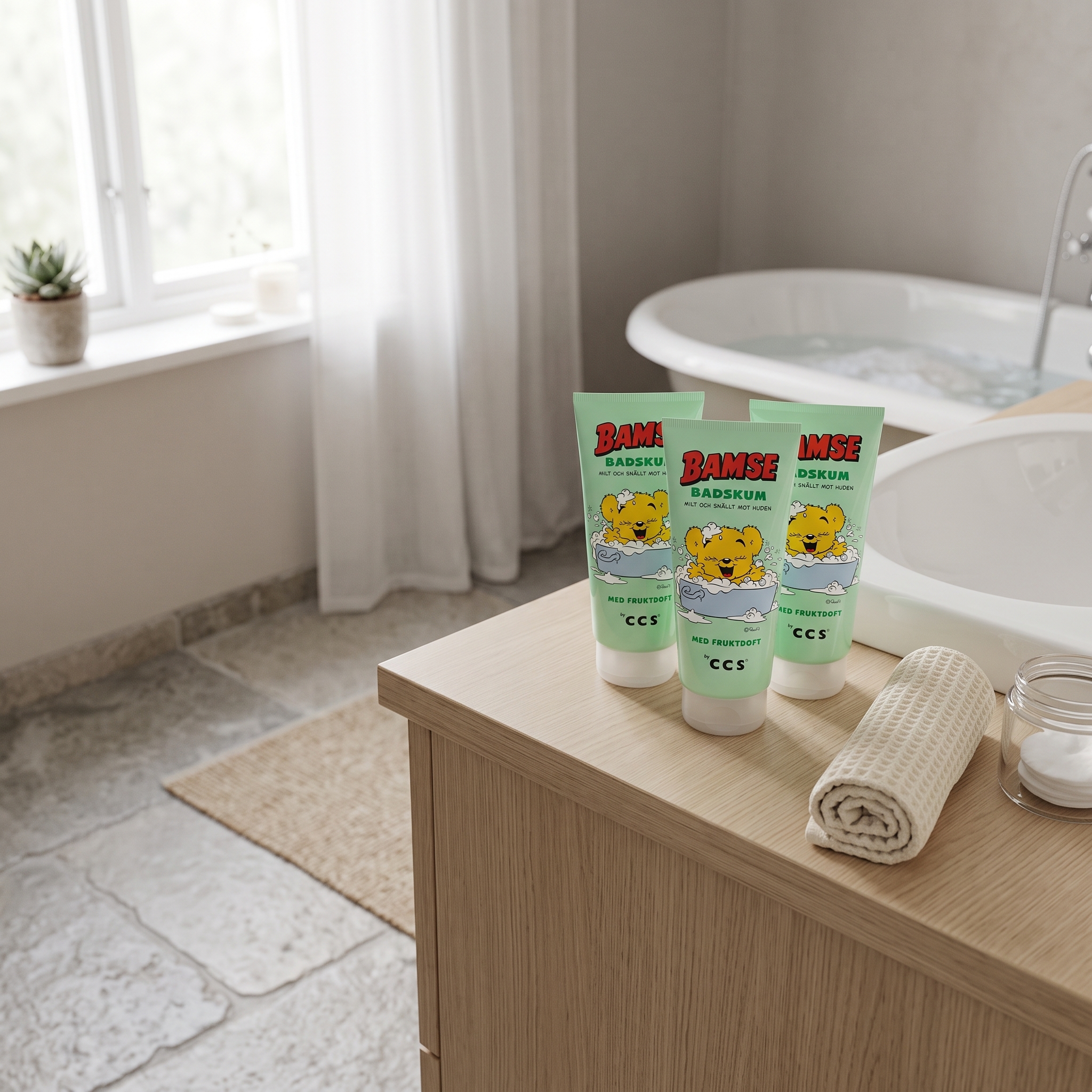 Bamse Badeskum 200ml 3 stykker