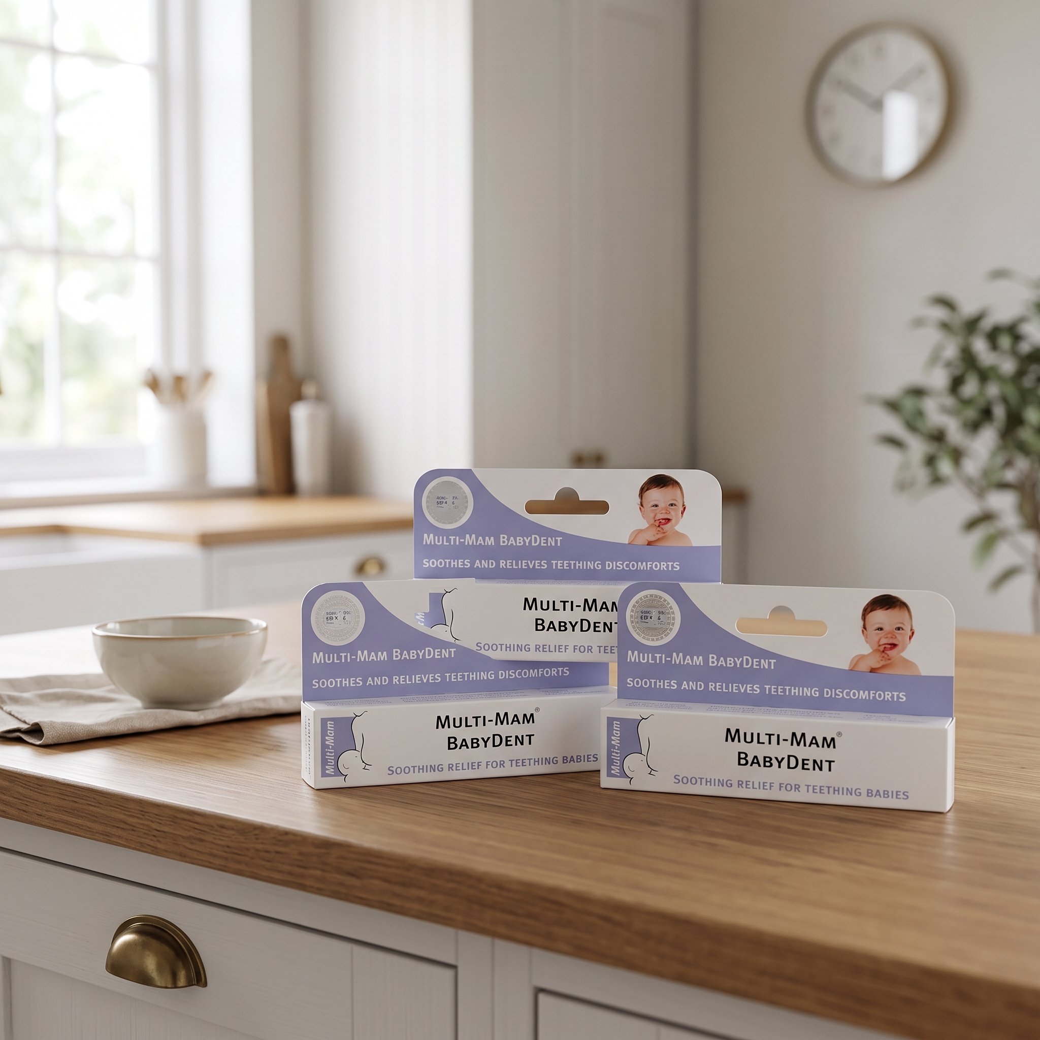 Multi-Mam BabyDent gel 15ml 3 stykker