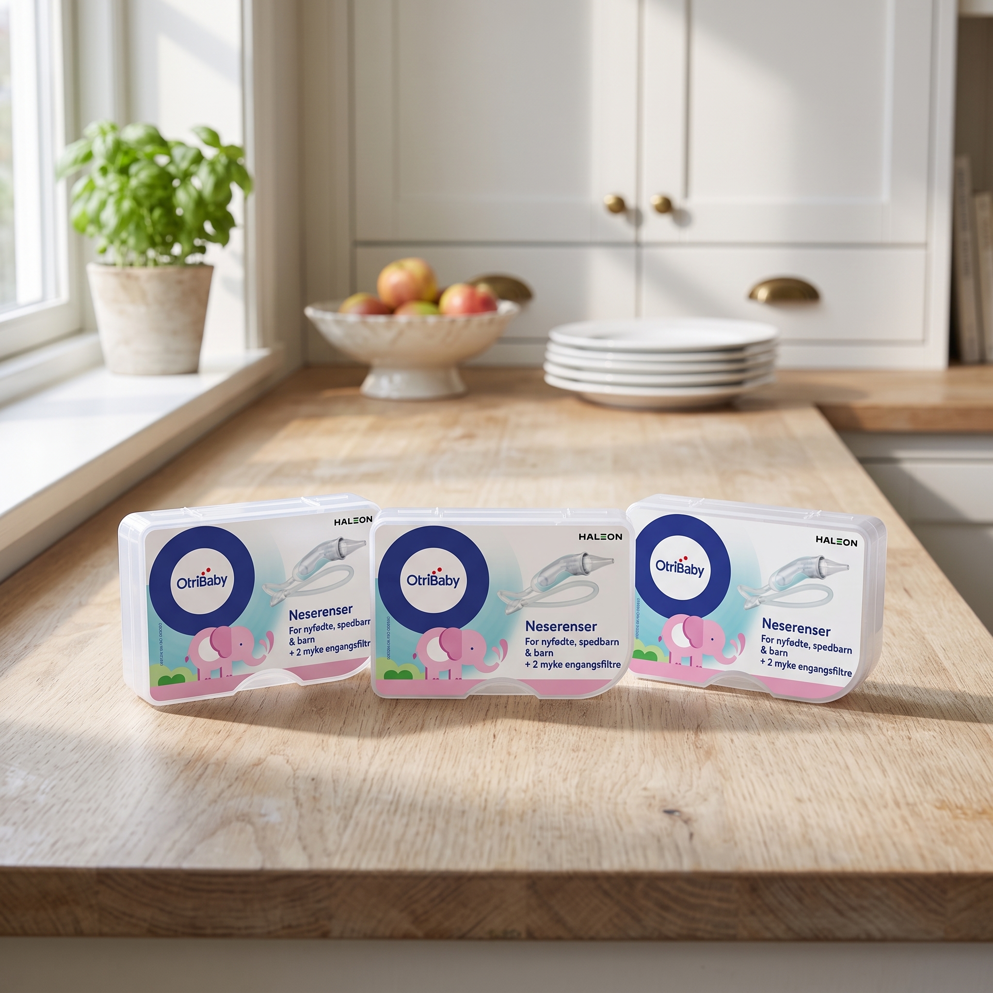 OtriBaby Nesesuger til Baby 1 sett 3 stykker