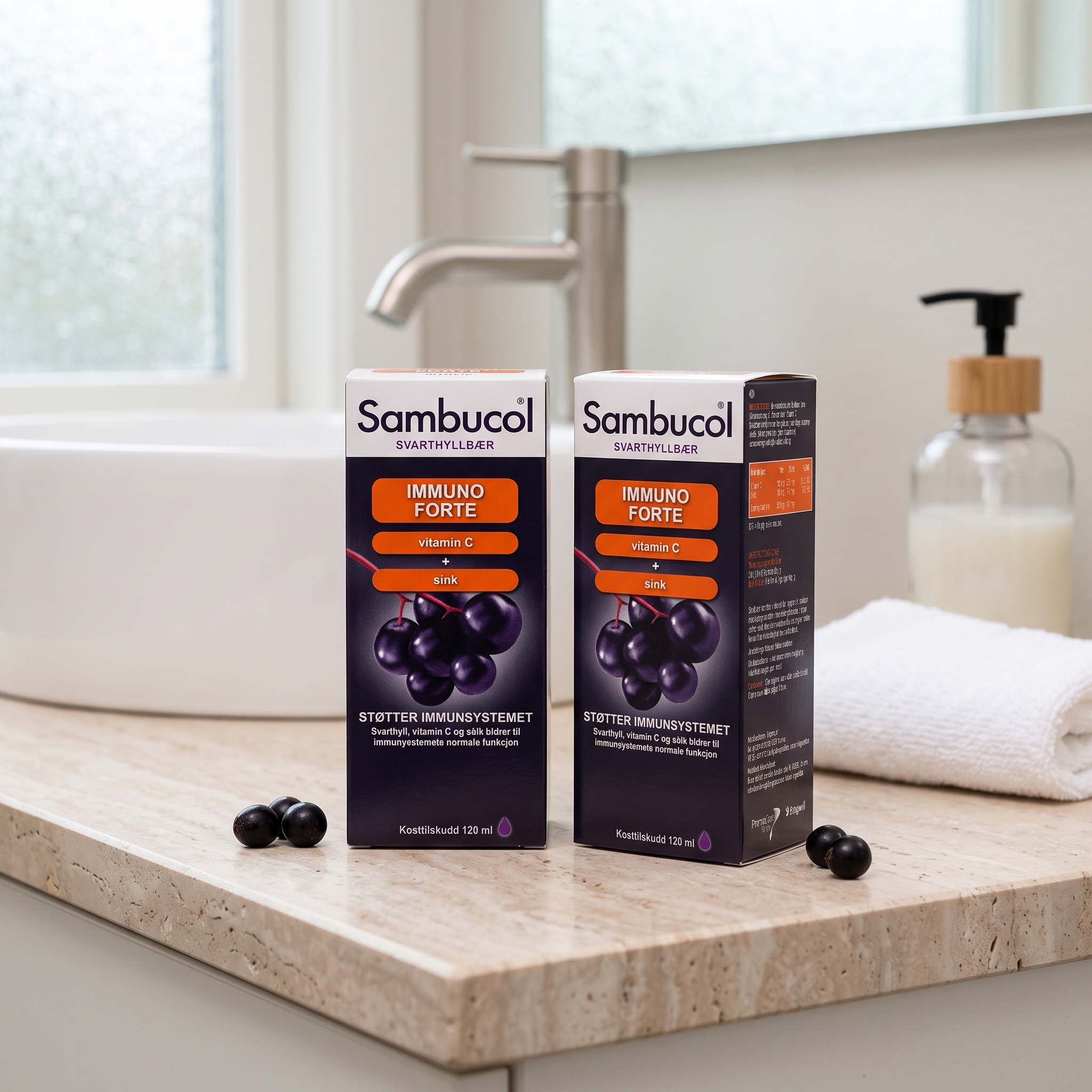Sambucol Immuno Forte 120ml 2 stykker