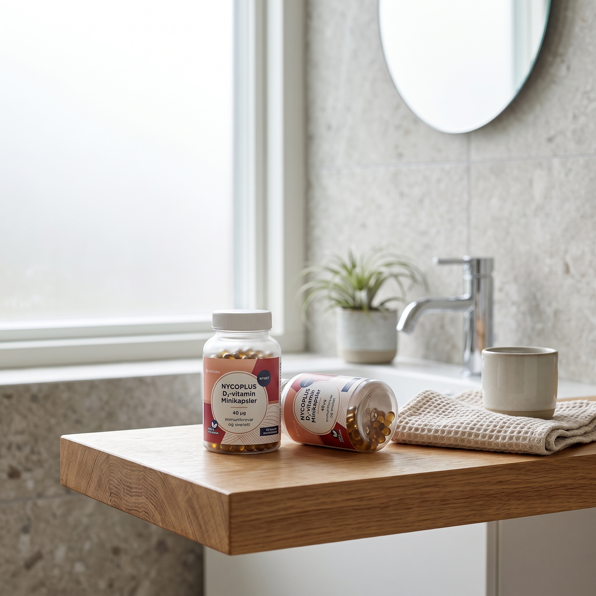 Nycoplus D3-vitamin minikapsler 40 mcg 90 stk 2 stykker