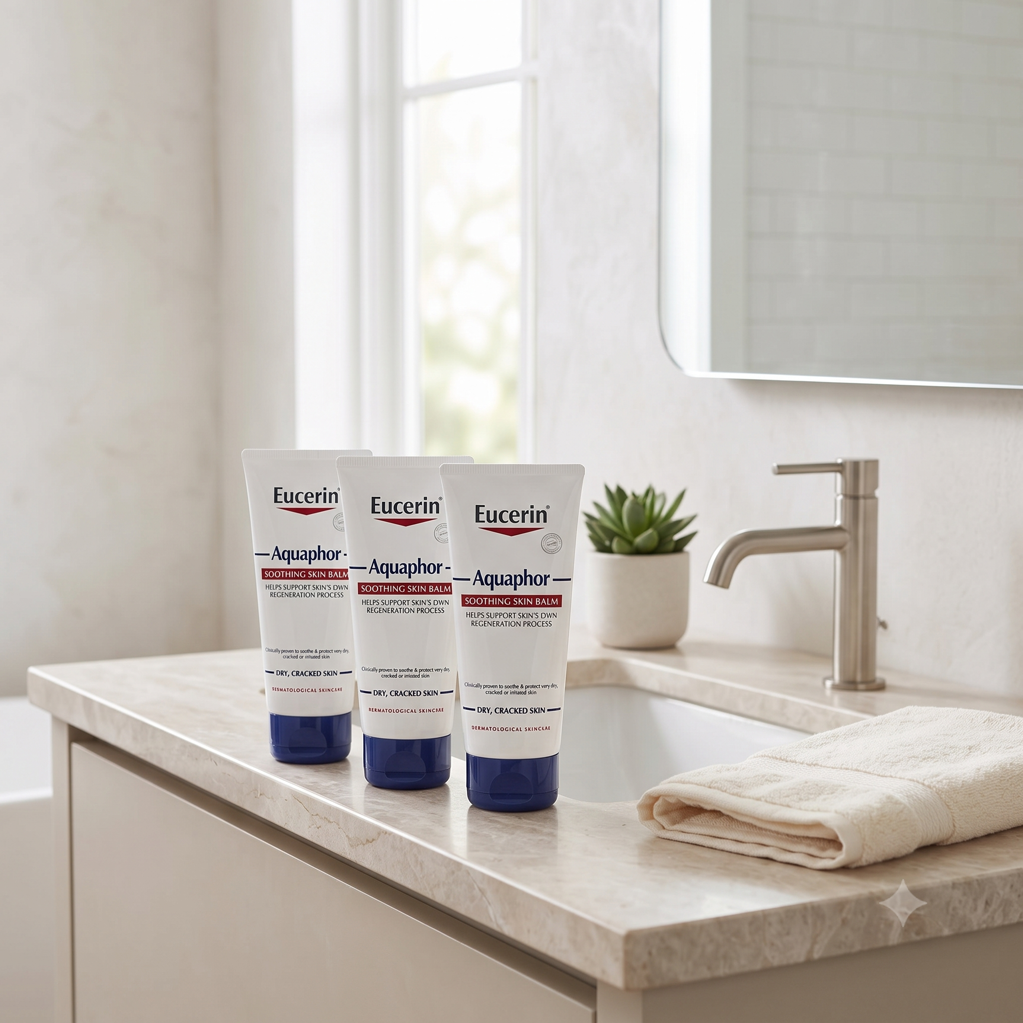Eucerin Aquaphor Soothing Skin Balm 45 ml 3 stykker