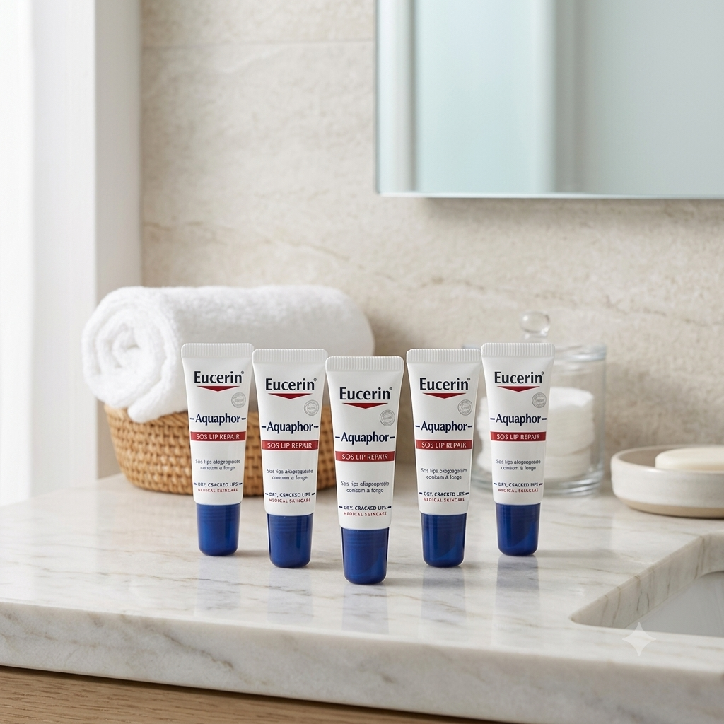 Eucerin Aquaphor SOS Lip Repair 10 ml 5 stykker