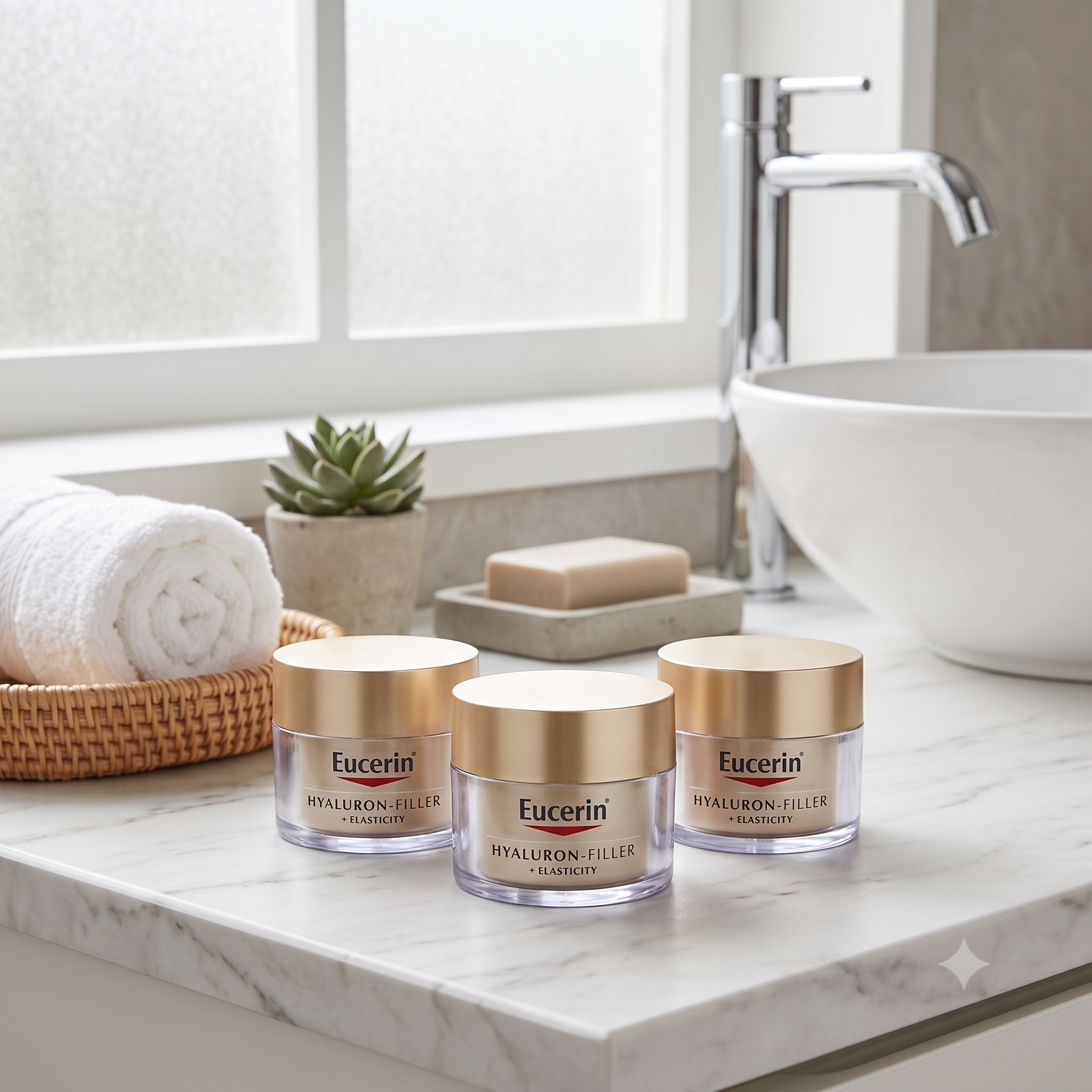 Eucerin Hyaluron-Filler + Elasticity Night Cream 50 ml 3 stykker