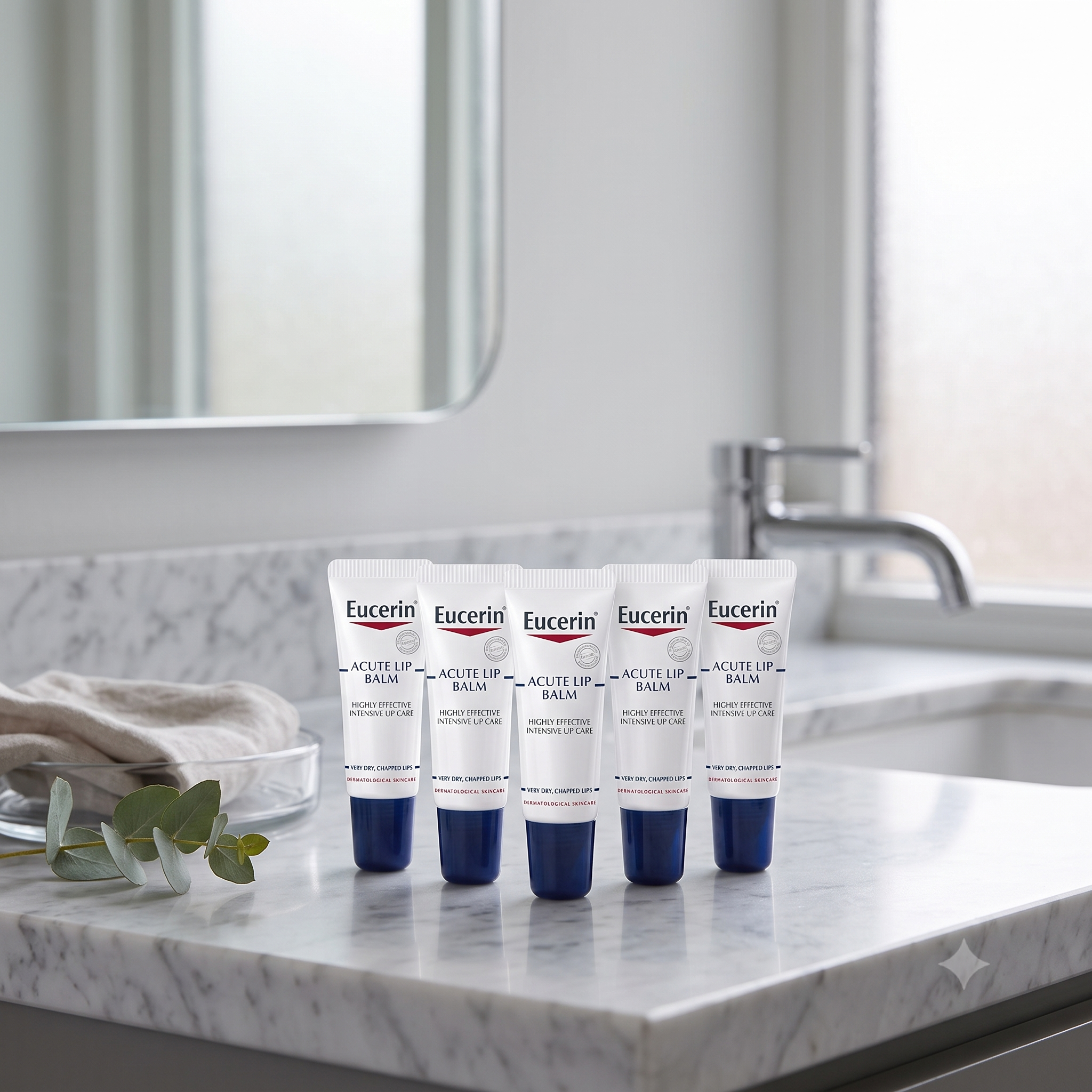 Eucerin Acute Lip Balm 15 ml 5 stykker