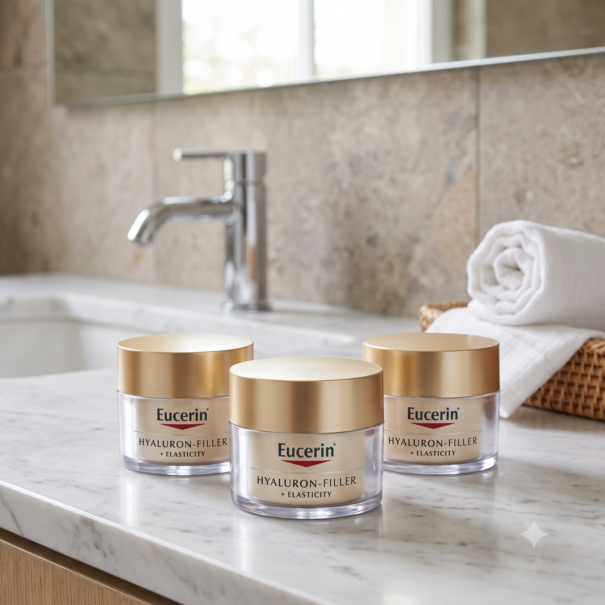 Eucerin Hyaluron-Filler + Elasticity Day Cream SPF30 50 ml 3 stykker