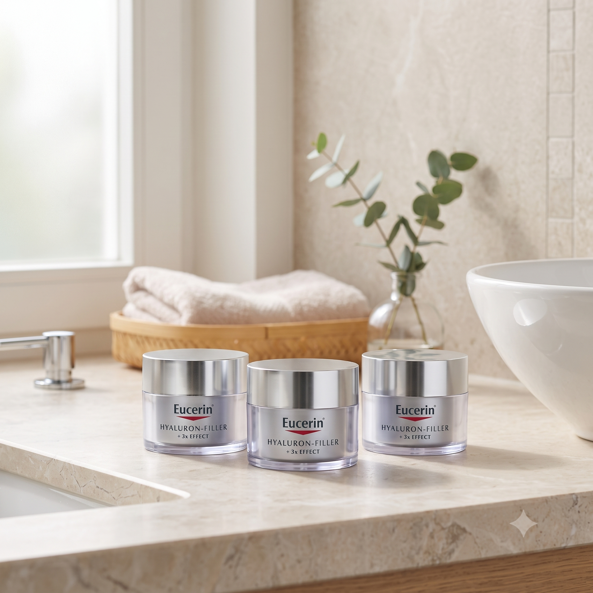 Eucerin Hyaluron-Filler Night Cream 50 ml 3 stykker