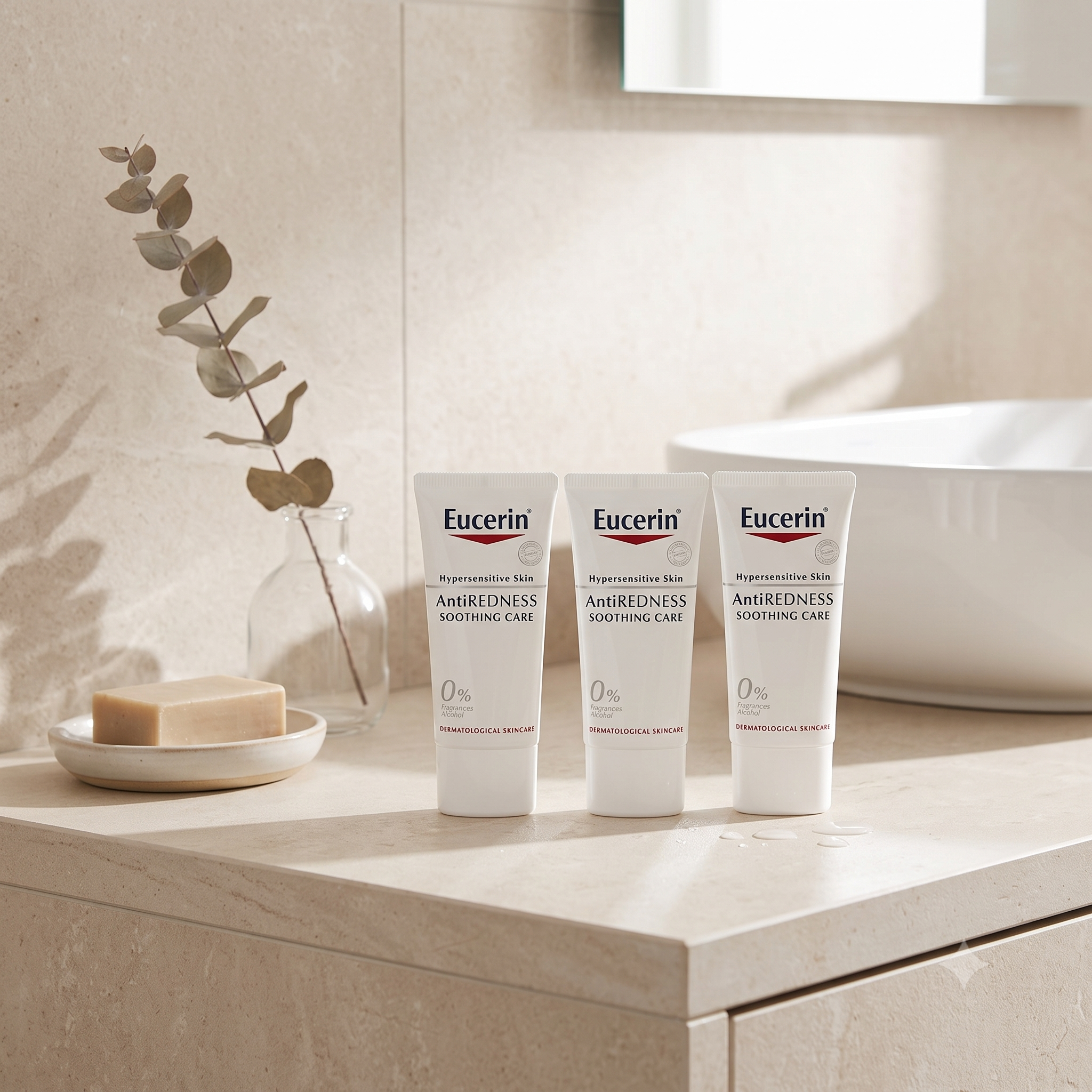 Eucerin Anti-Redness Soothing Care 50 ml 3 stykker