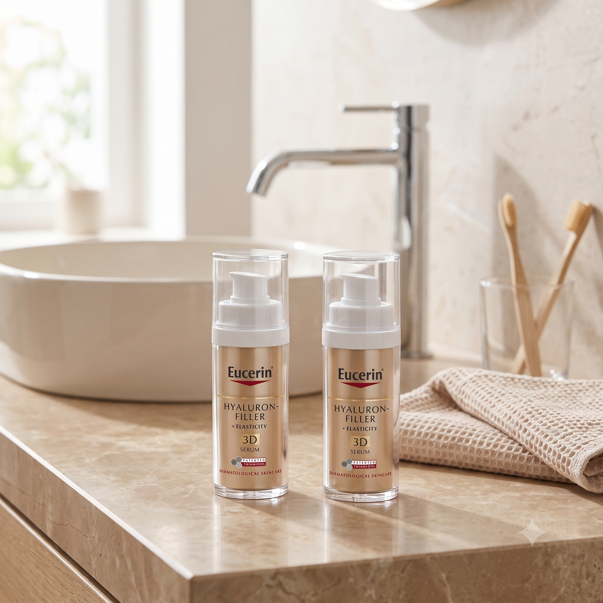Eucerin Hyaluron-Filler + Elasticity 3D Serum 30 ml 2 stykker