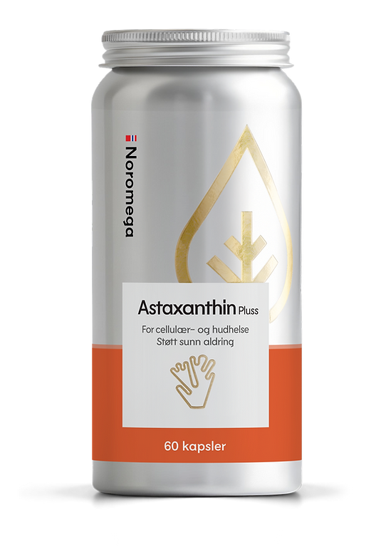 Noromega Astaxanthin Pluss 60 kapsler