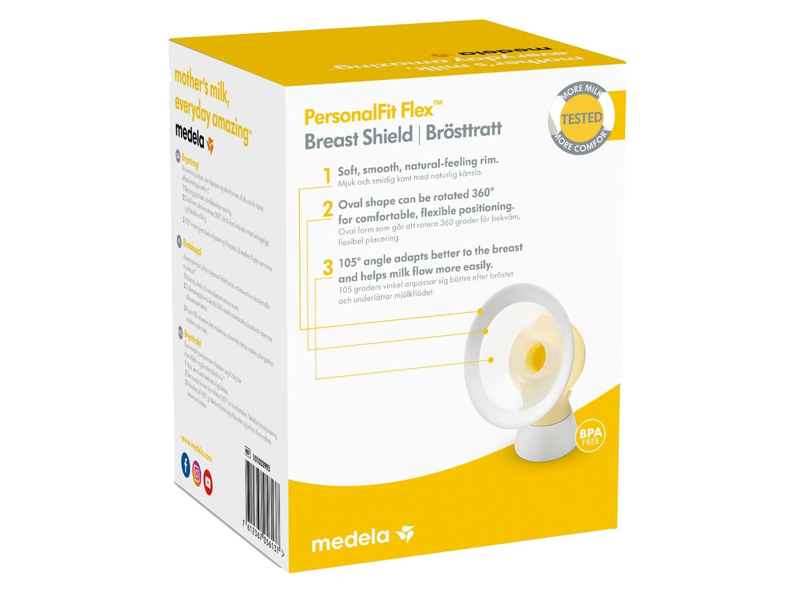 Medela PersonalFit Flex brysttrakt 27 mm 2 stk