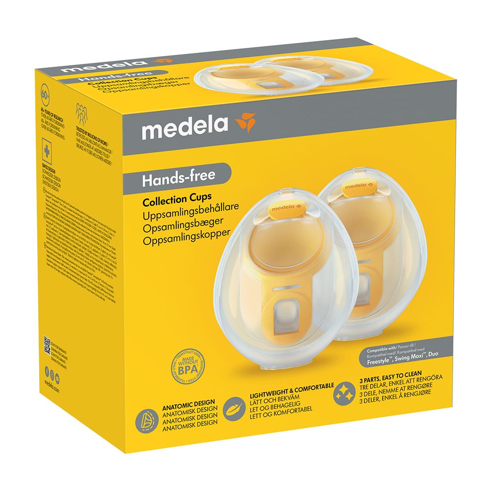 Medela Hands-free Oppsamlingskopper/-skåler, komplett