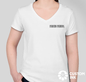 V-cut T-shirt