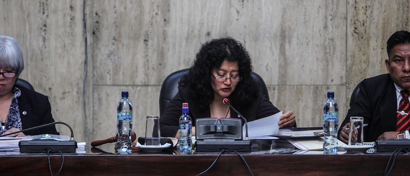 Bilde av dommer Iris Yassmin Barrios