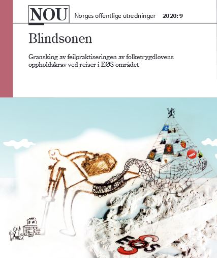 Forsiden til rapporten "Blindsonen".