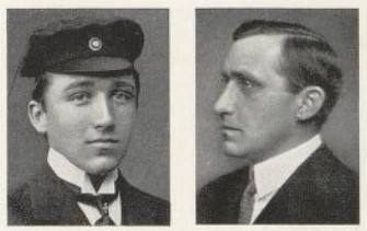 Bilder av Conrad Wilhelm Beck fra 1908 og 1933.