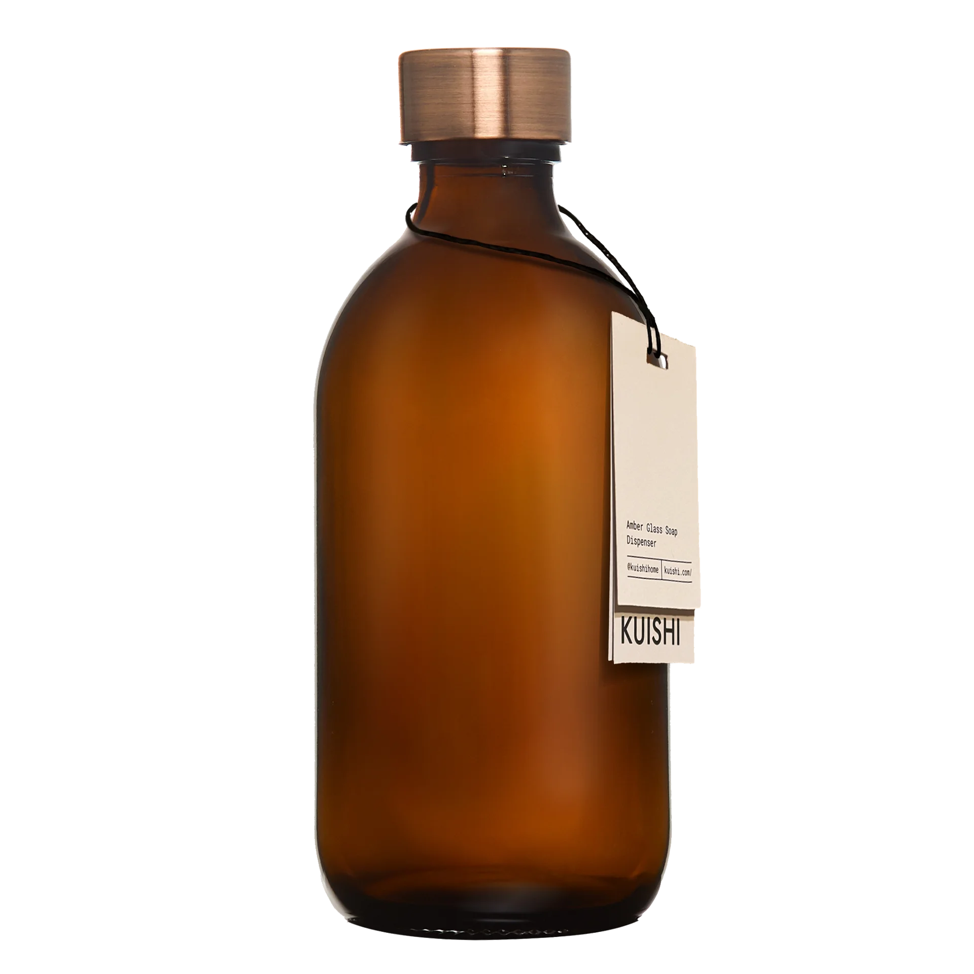 Amber Glass Bottle Screw Bottle 100ml with Bronze Cap