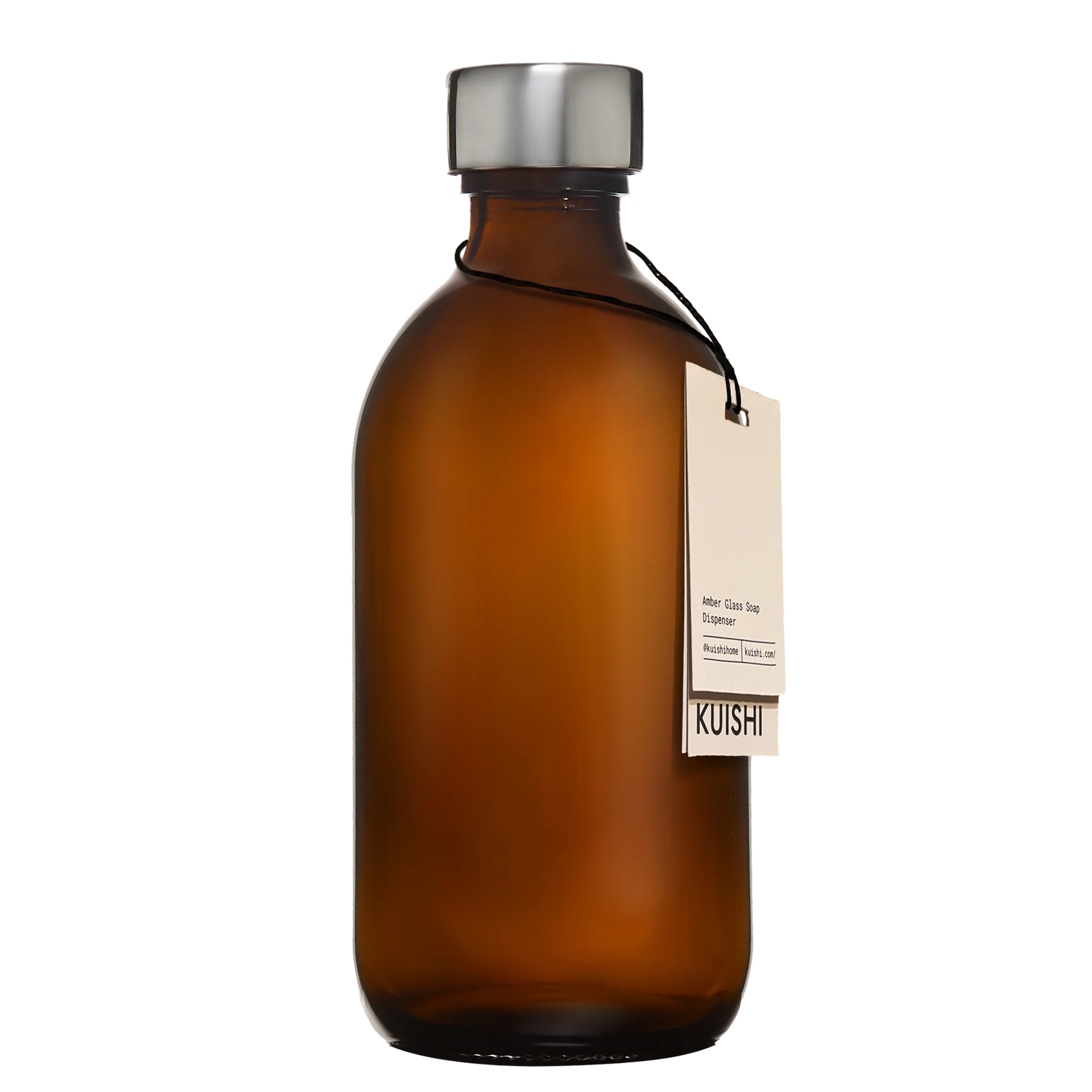 Amber Glass Bottle Screw 100ml Bottle with Silver Cap