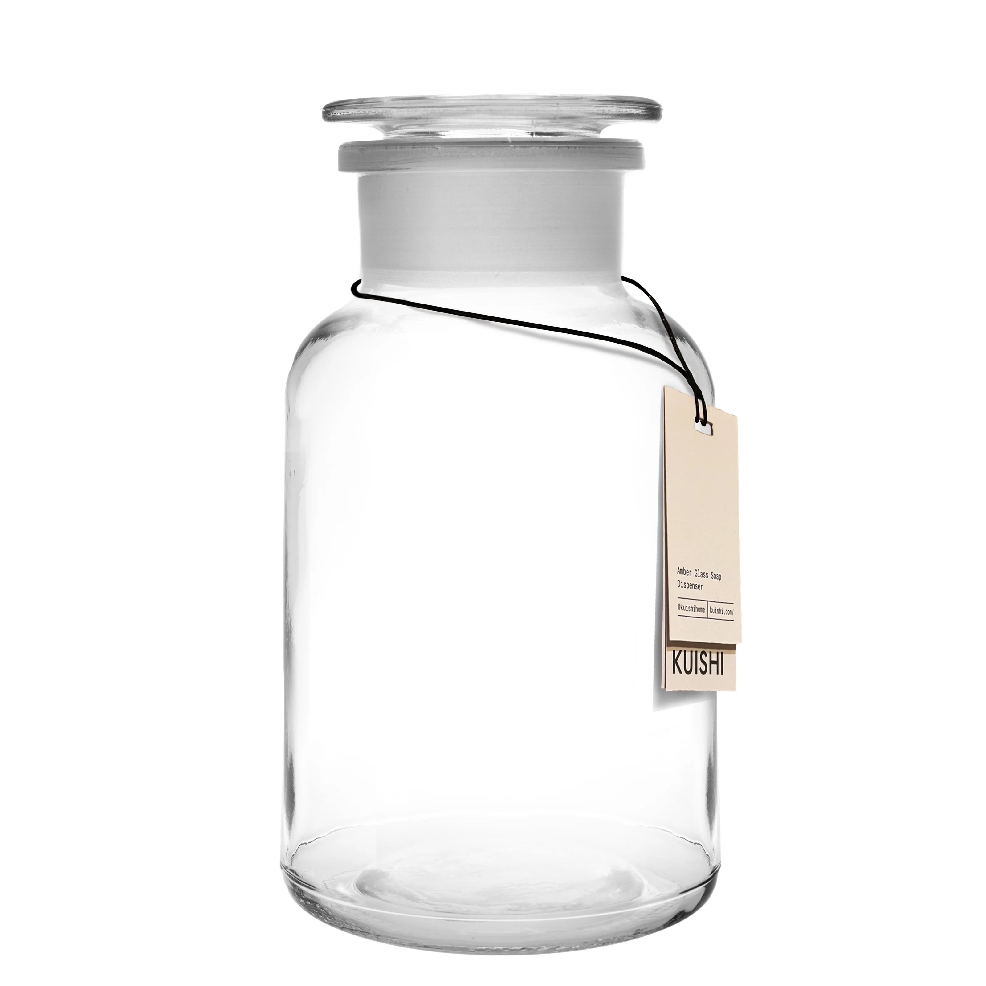 Clear Glass Apothecary Jars