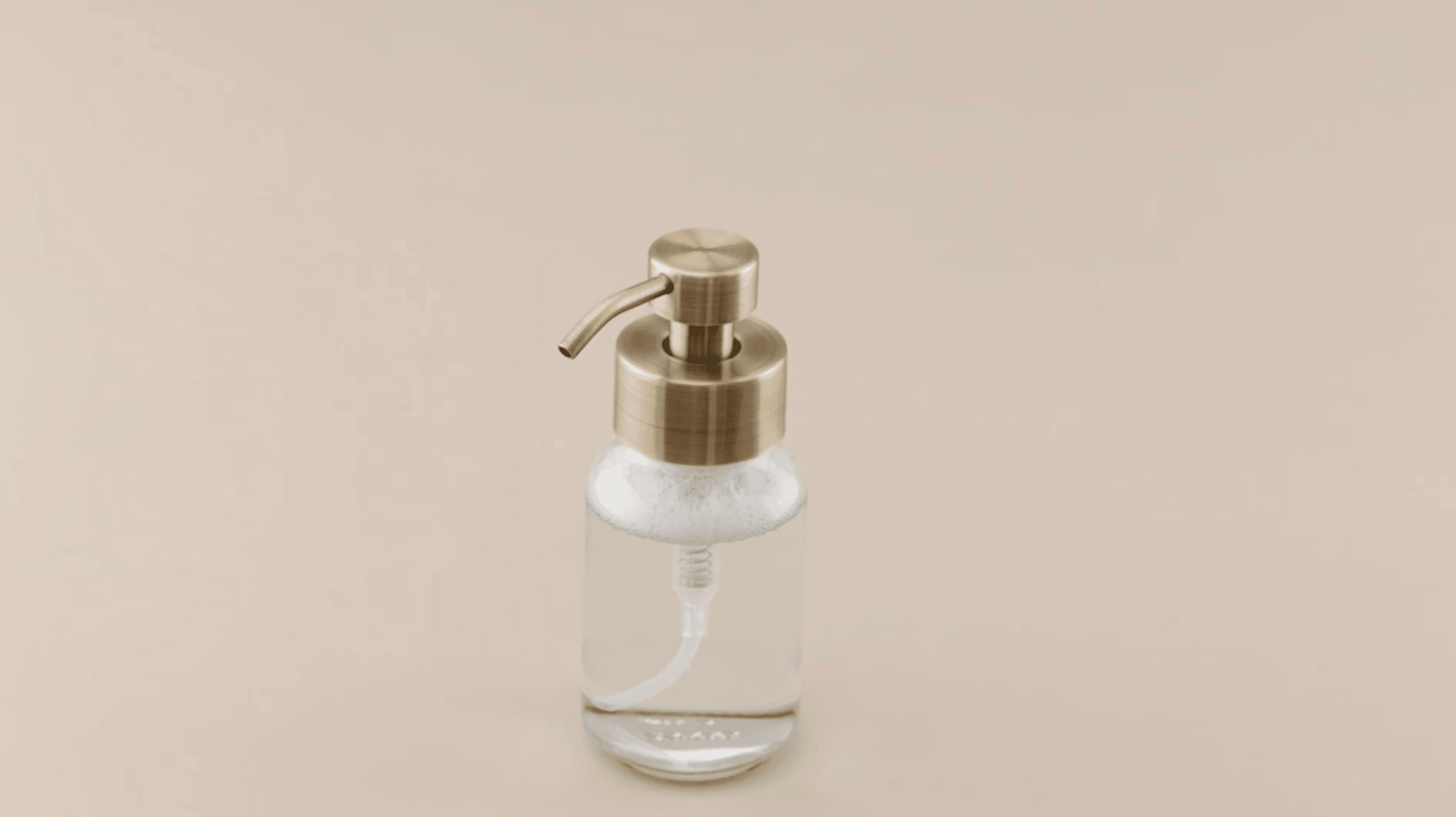 Kuishi Clear Foaming Soap Dispenser 