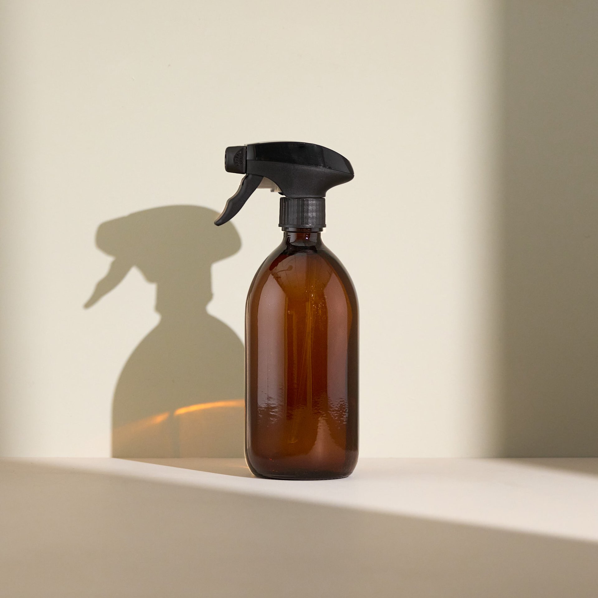 Amber Glass Spray Bottle