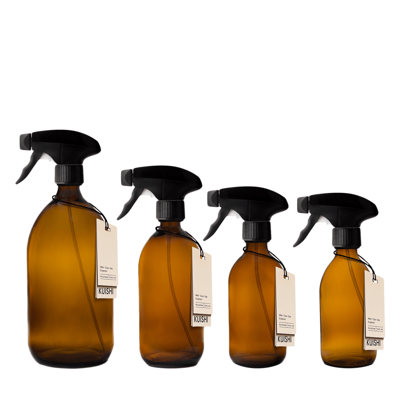 Amber Glass Spray Bottle