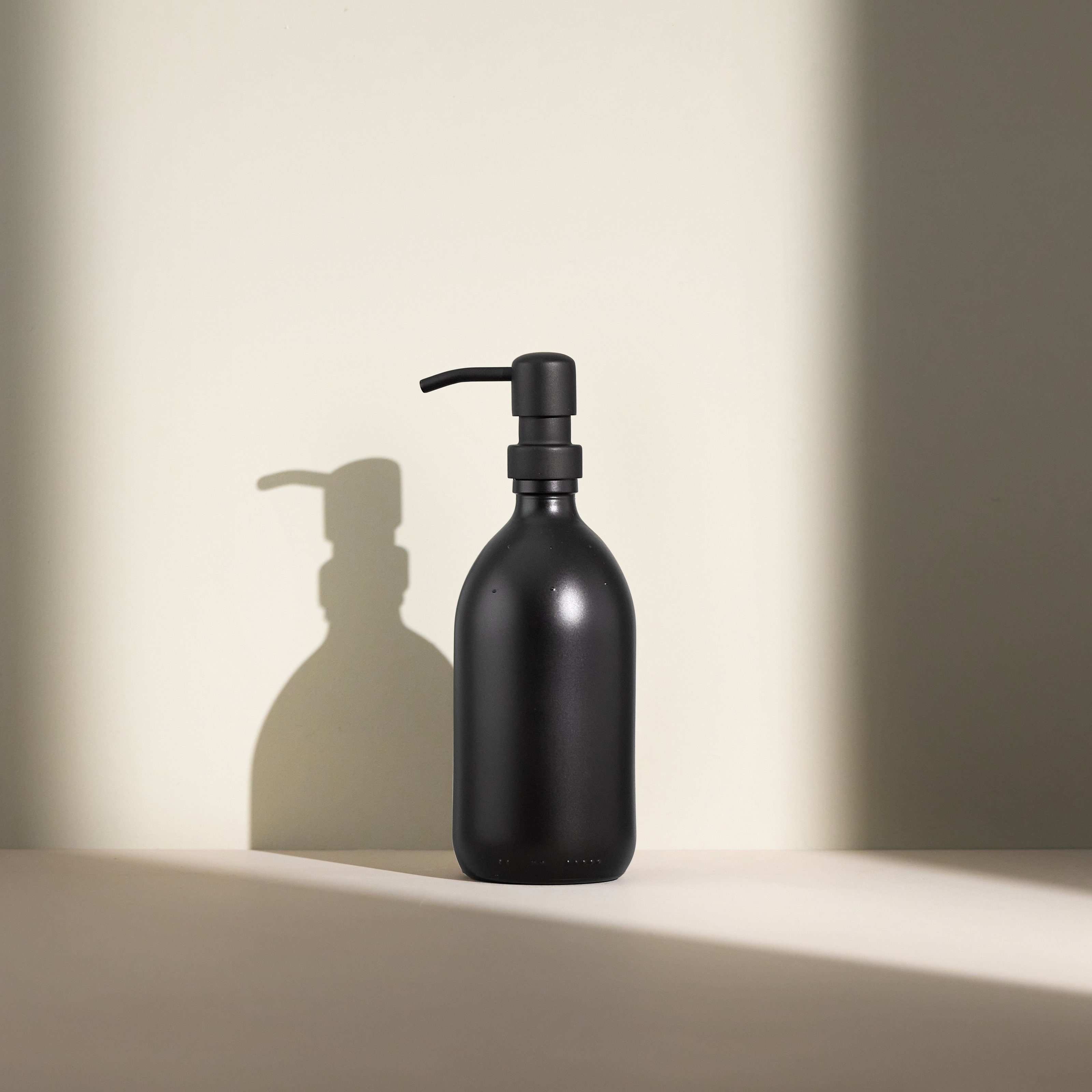 Matte Black Soap Dispenser