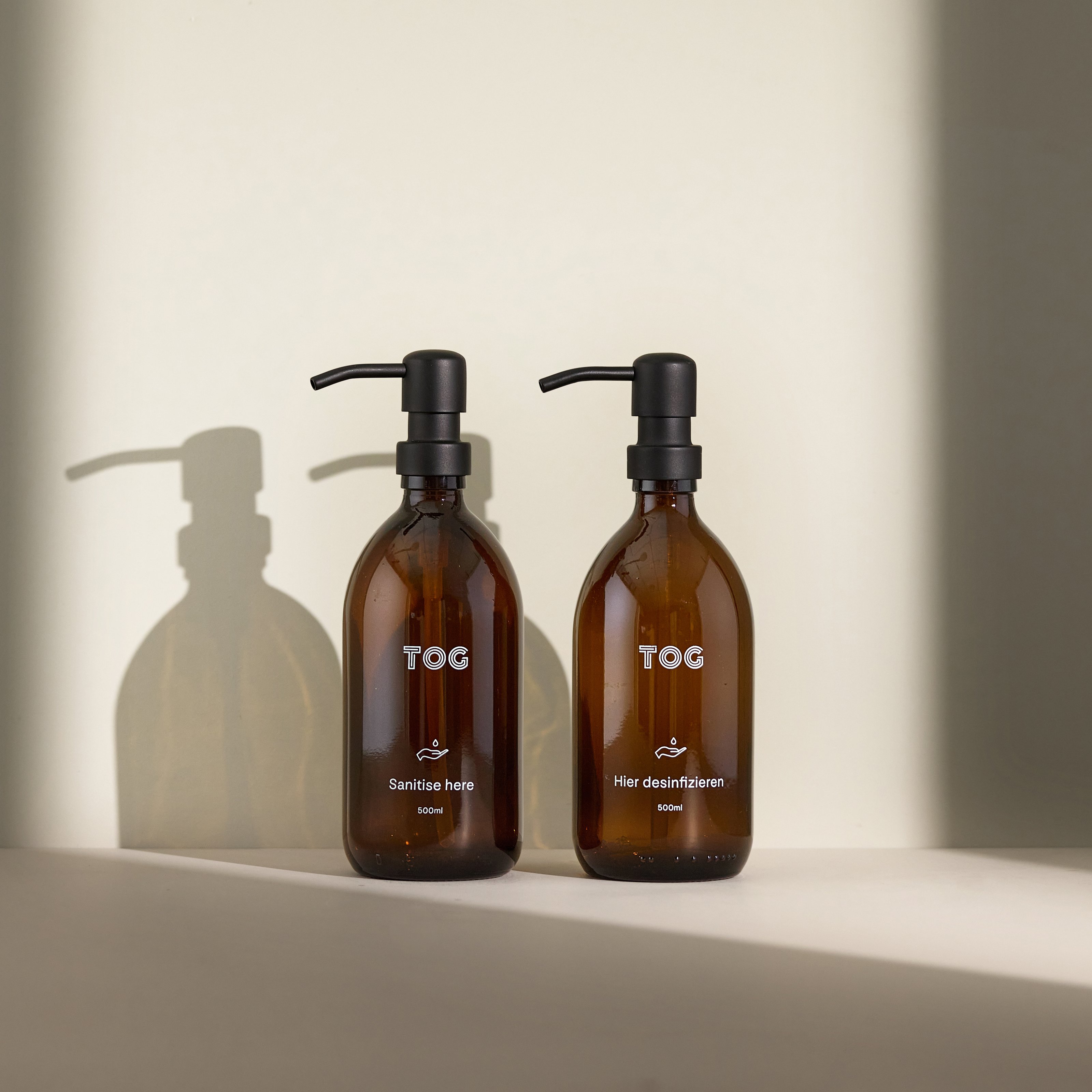 Tog Custom Print Soap dispensers by Kuishi