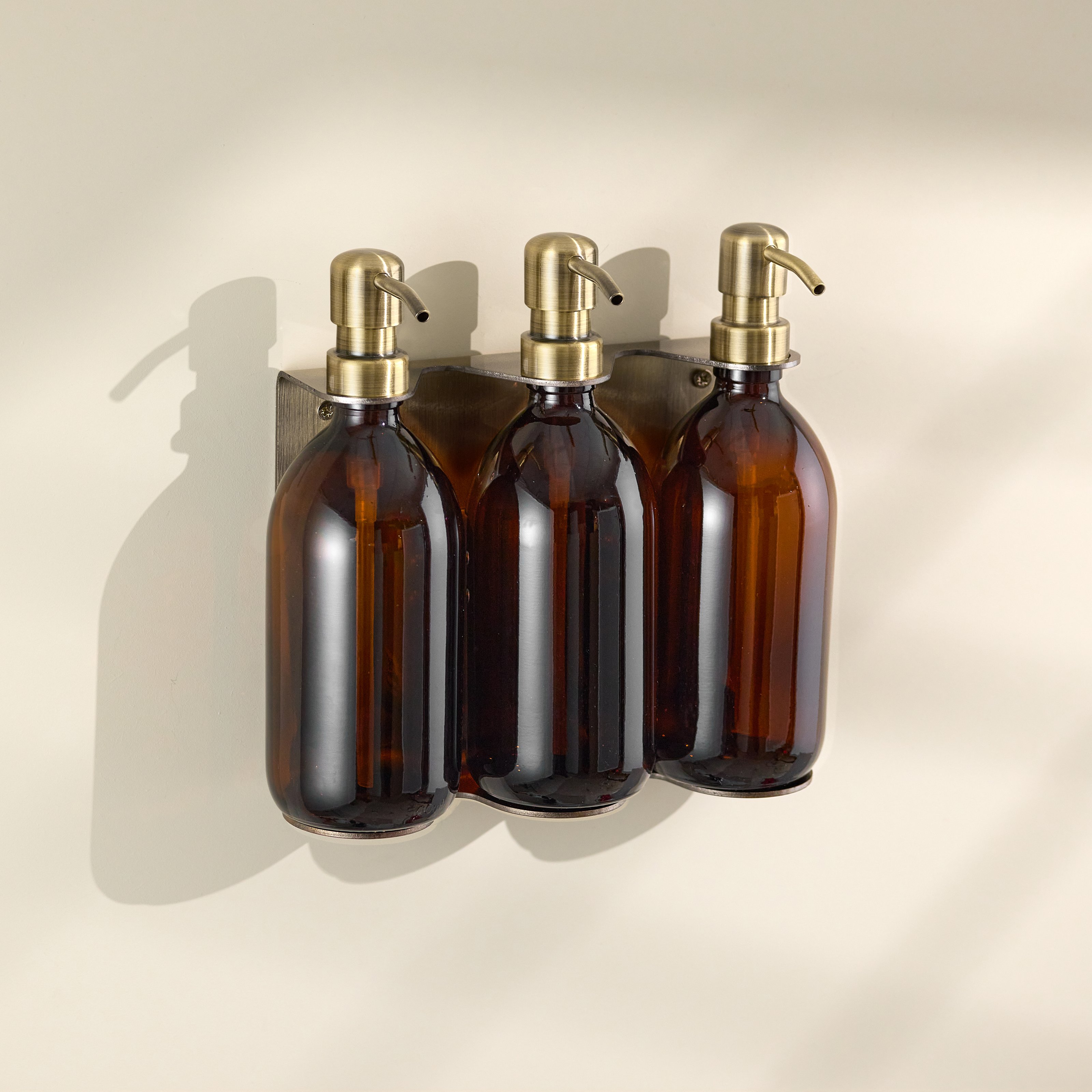 Triple Wall-Mounted Bottle Holder (Case of 3) – Public Goods Wholesale