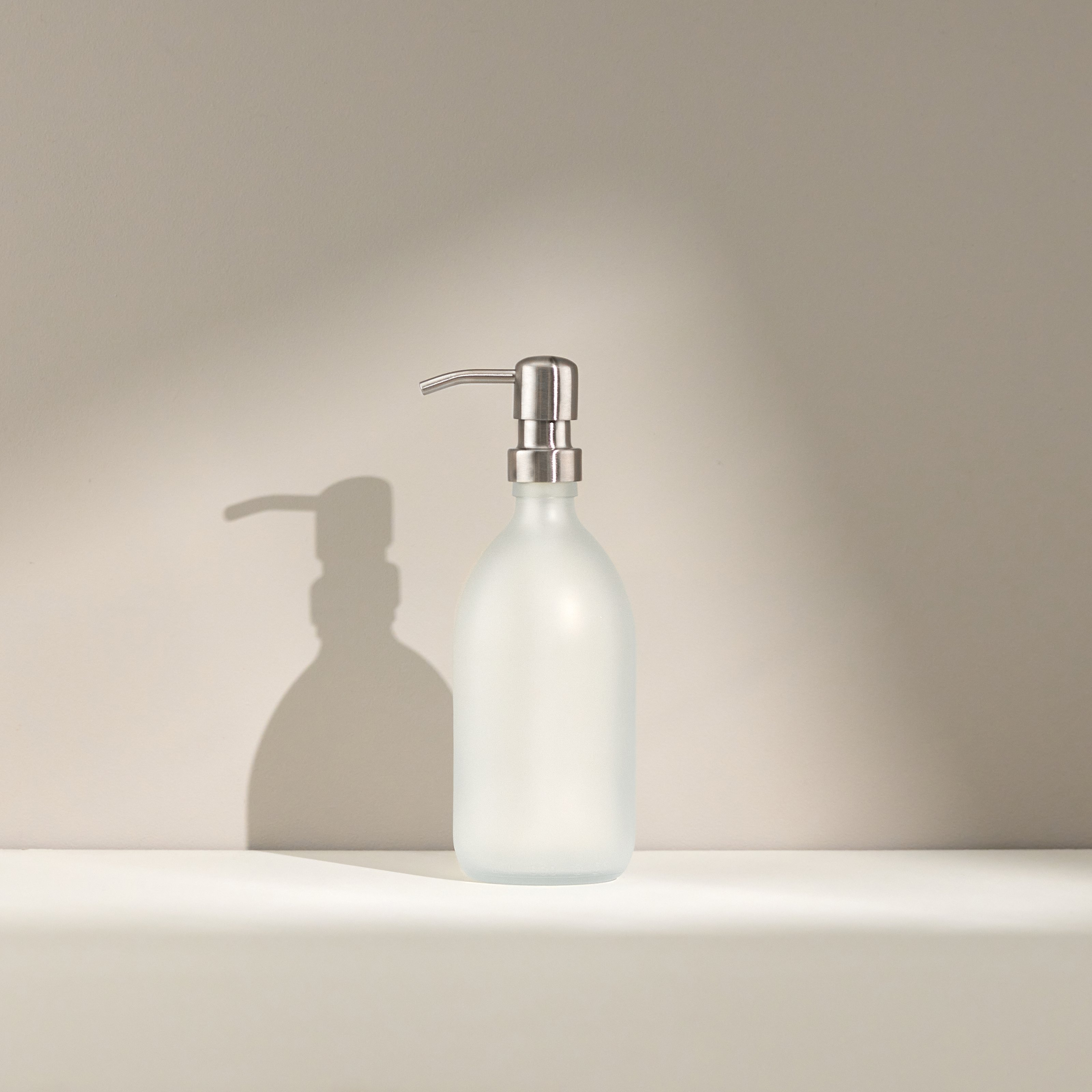 White Soap Dispenser