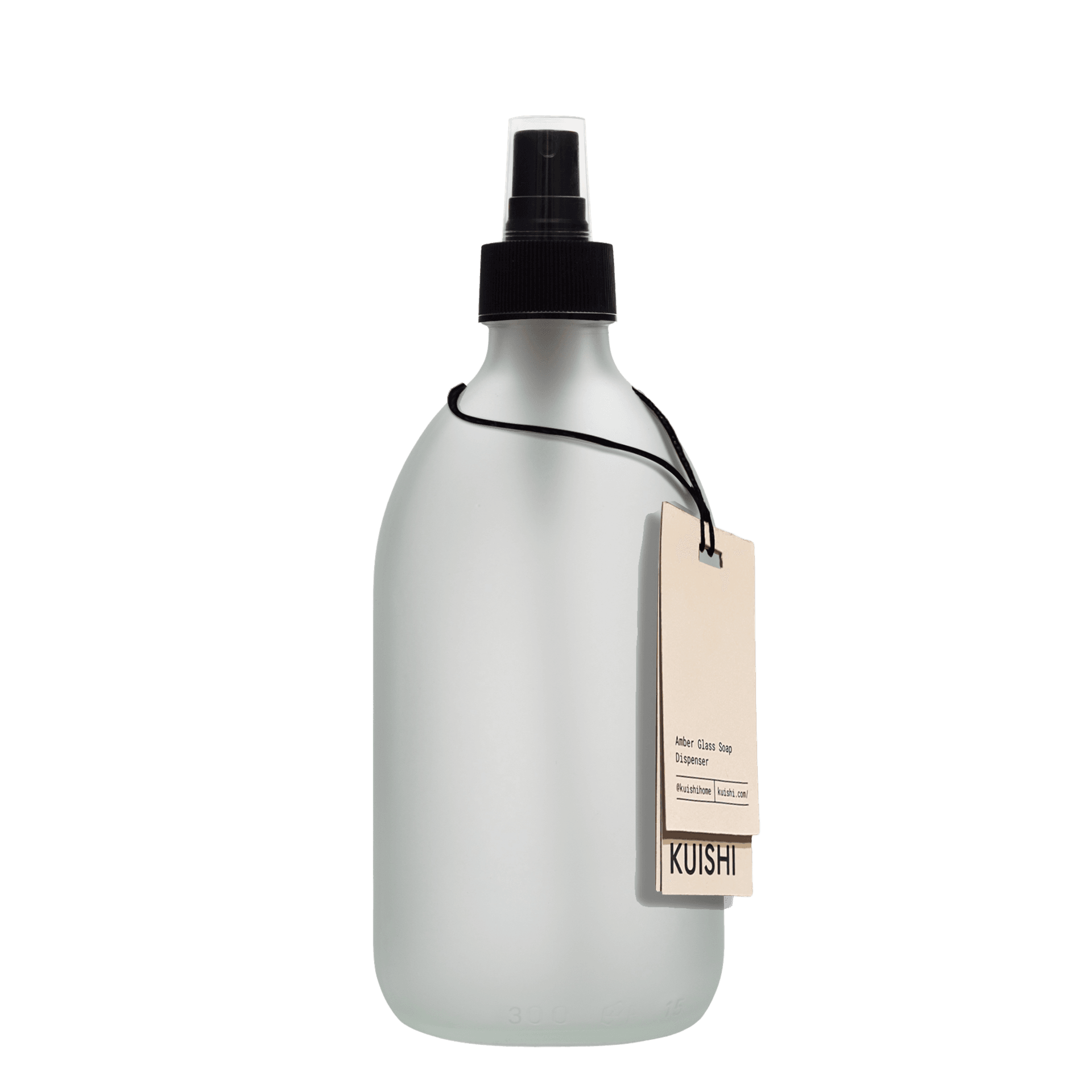 Atomizador Spray Vidrio Blanco Mate 300ml