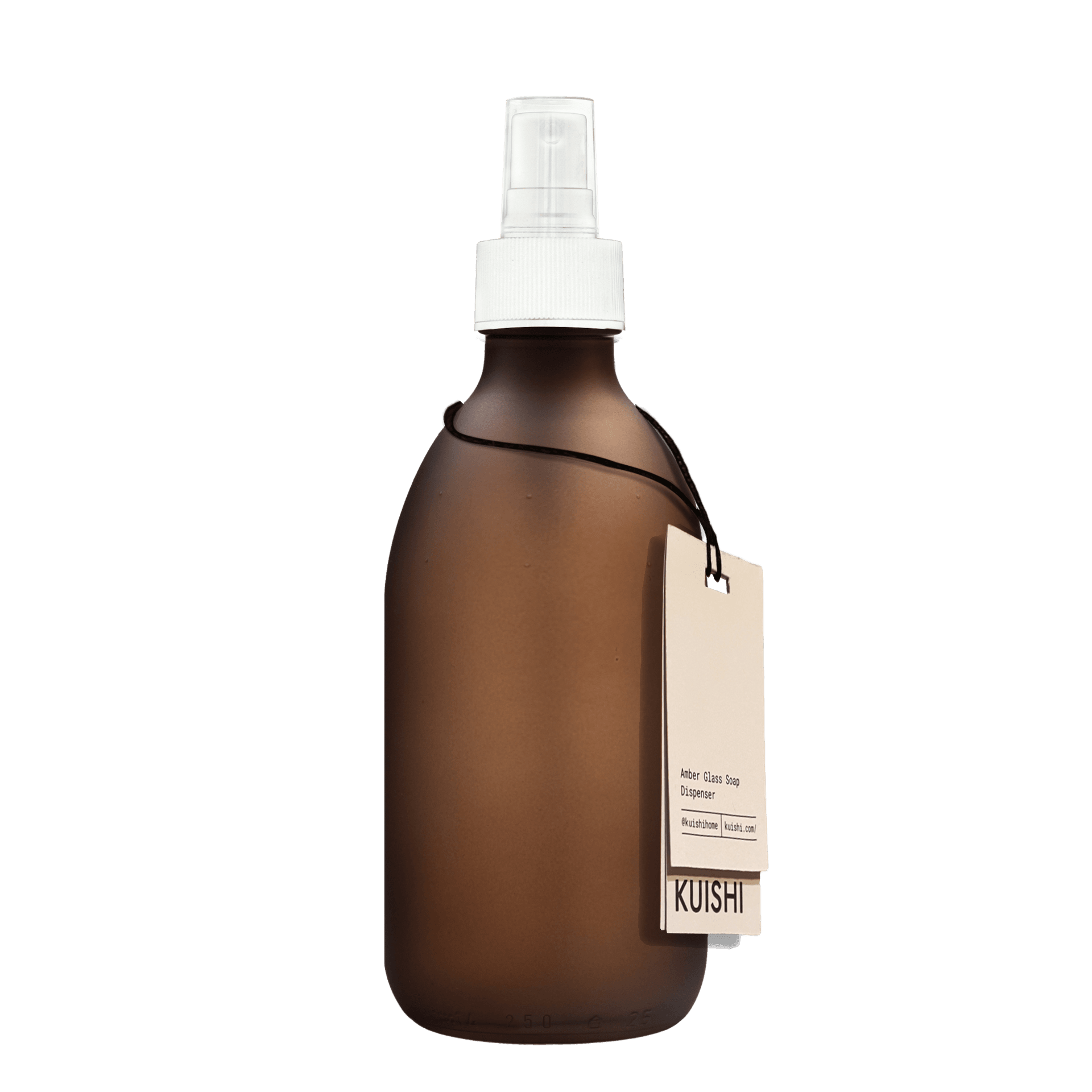 Frosted Amber Atomiser Spray Bottle 250ml