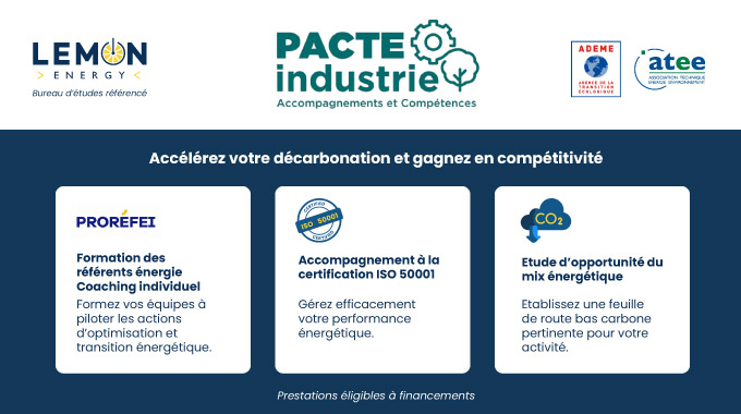 Présentation des prestations PACTE Industrie